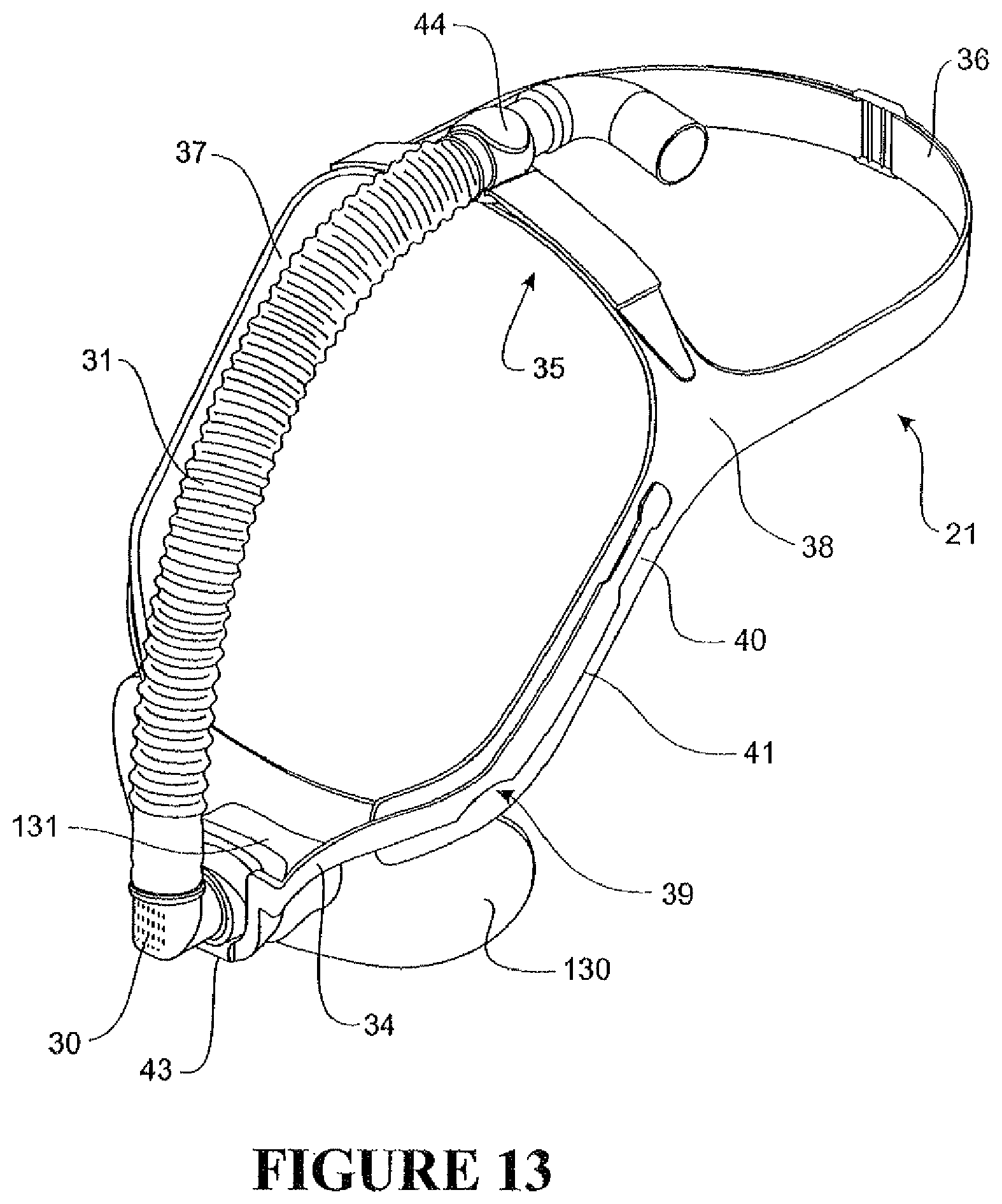 Patent US12350431 Figure 11 – Breathing assistance apparatus