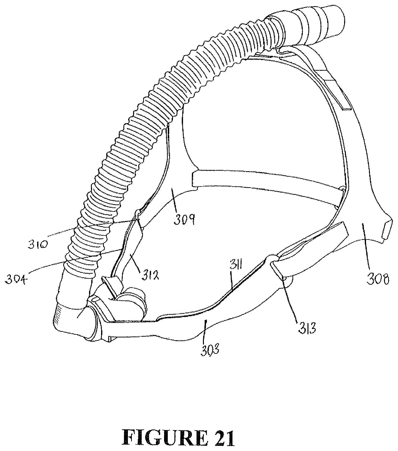 Patent US12350431 Figure 19 – Breathing assistance apparatus