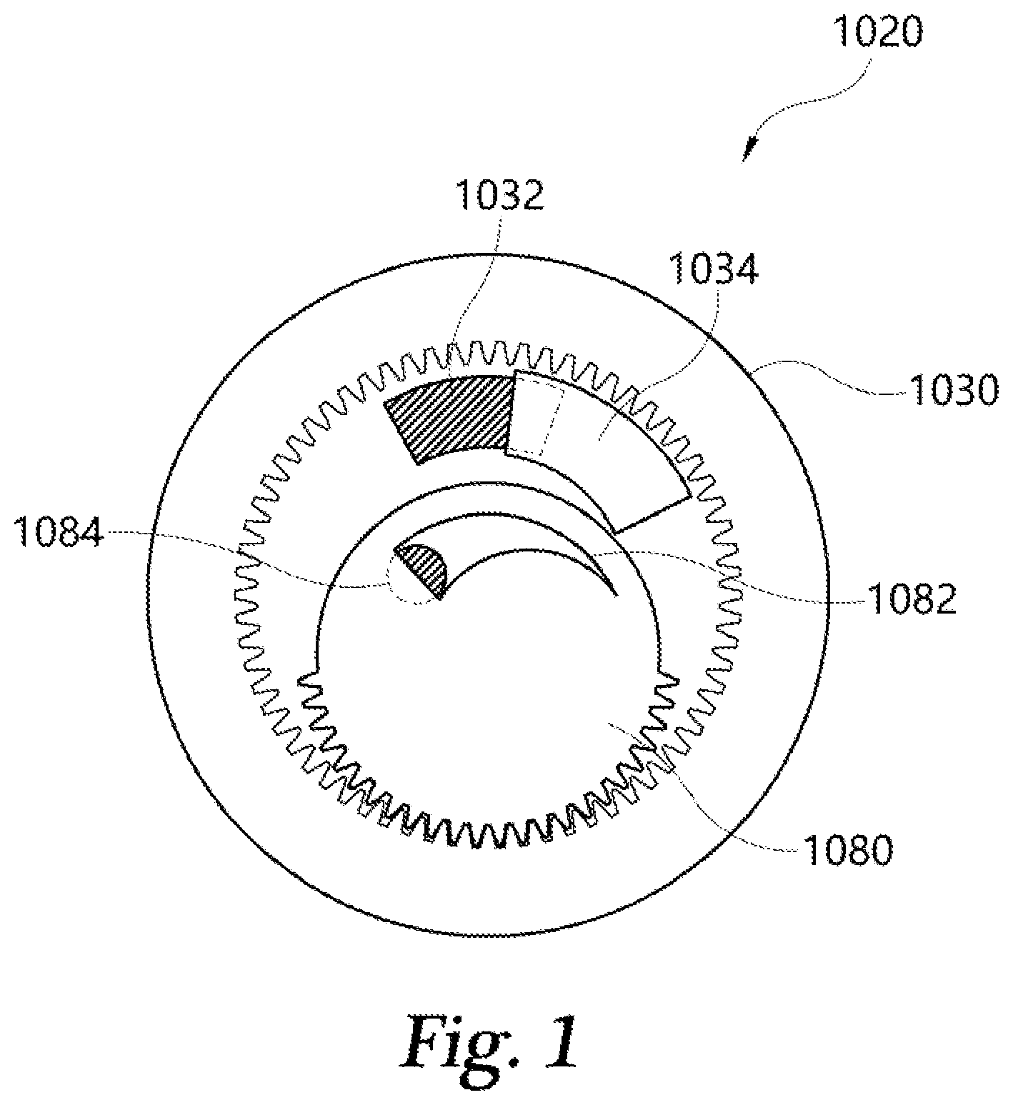 Patent US12350437 Figure 1 – Respiratory device