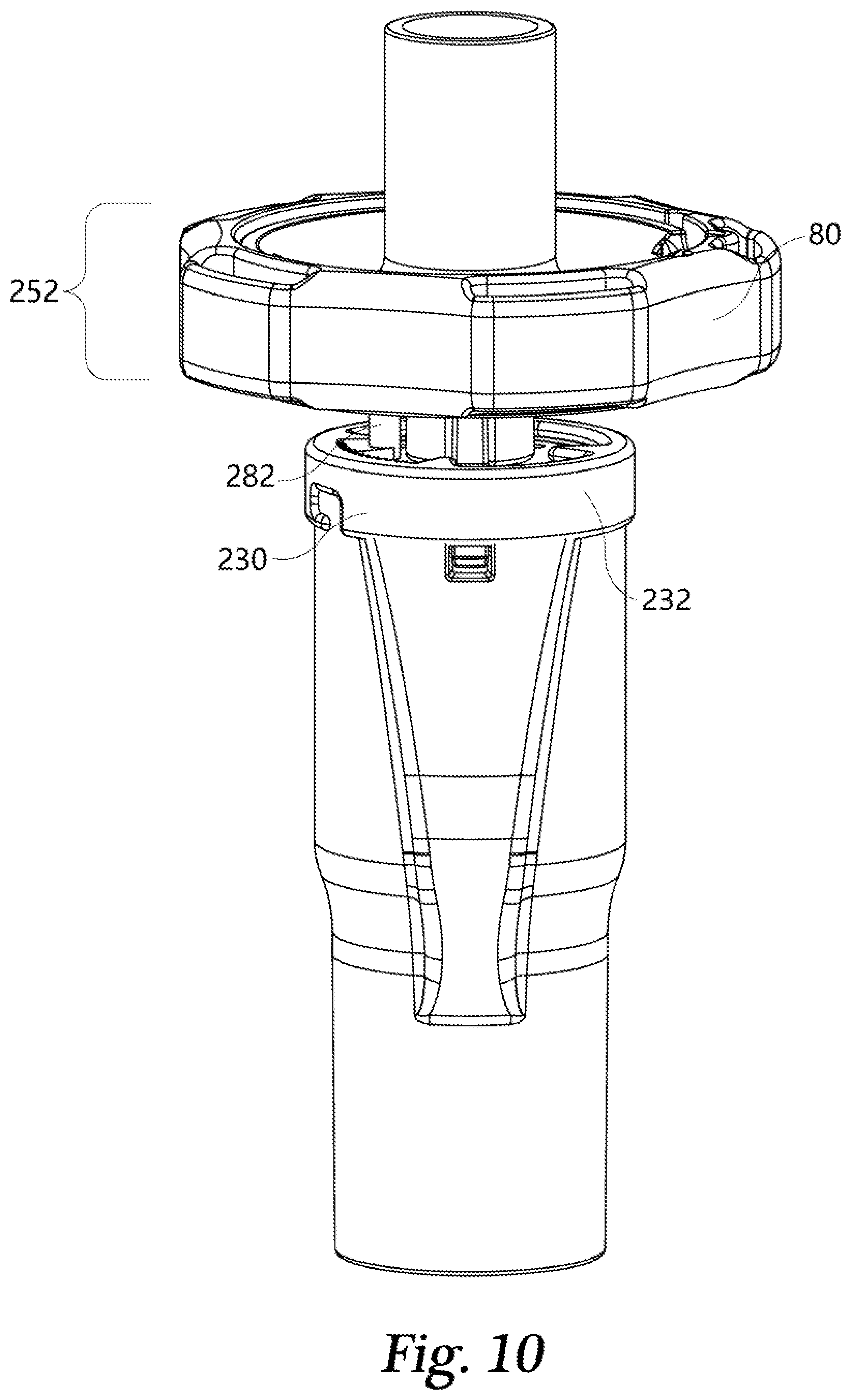 Patent US12350437 Figure 10 – Respiratory device