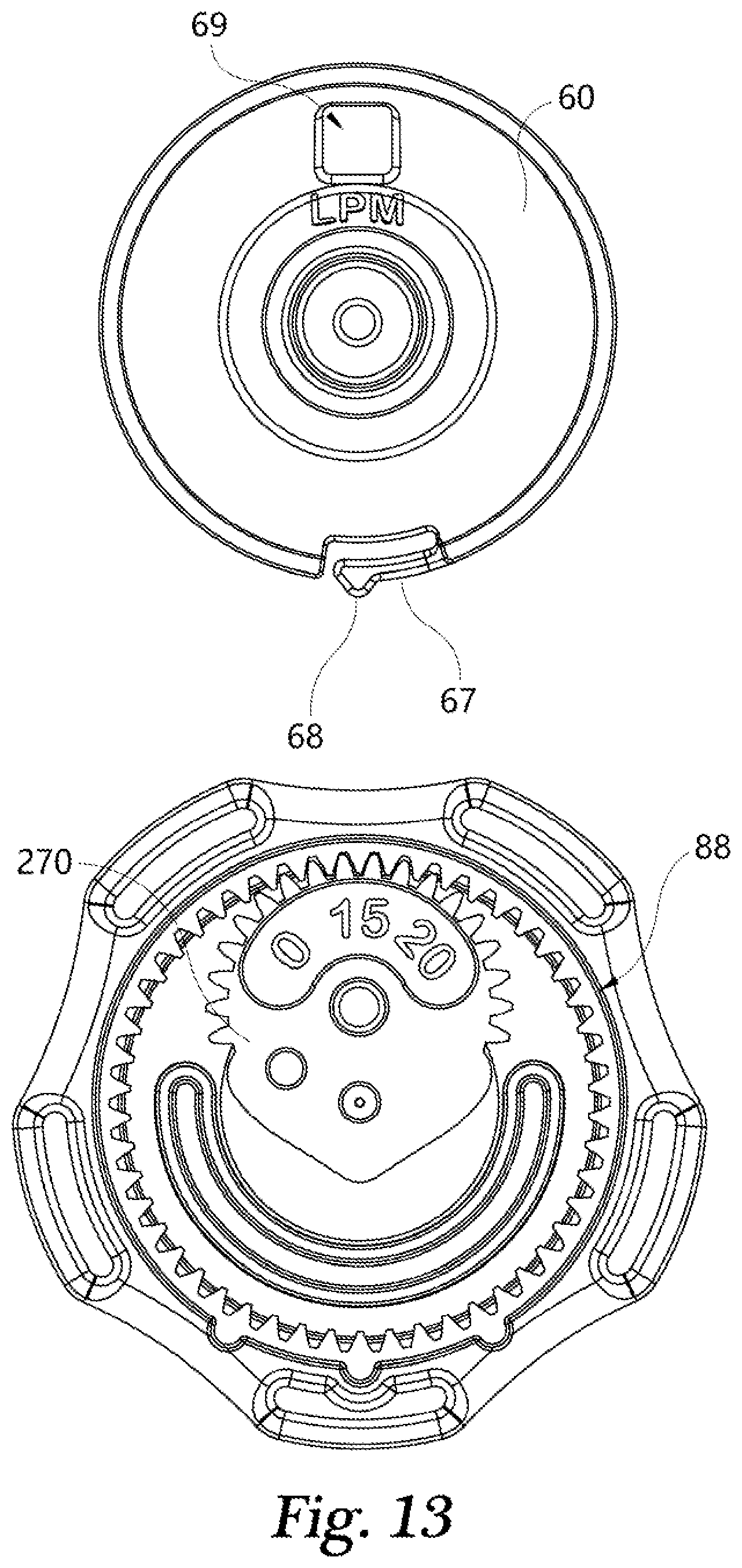 Patent US12350437 Figure 13 – Respiratory device