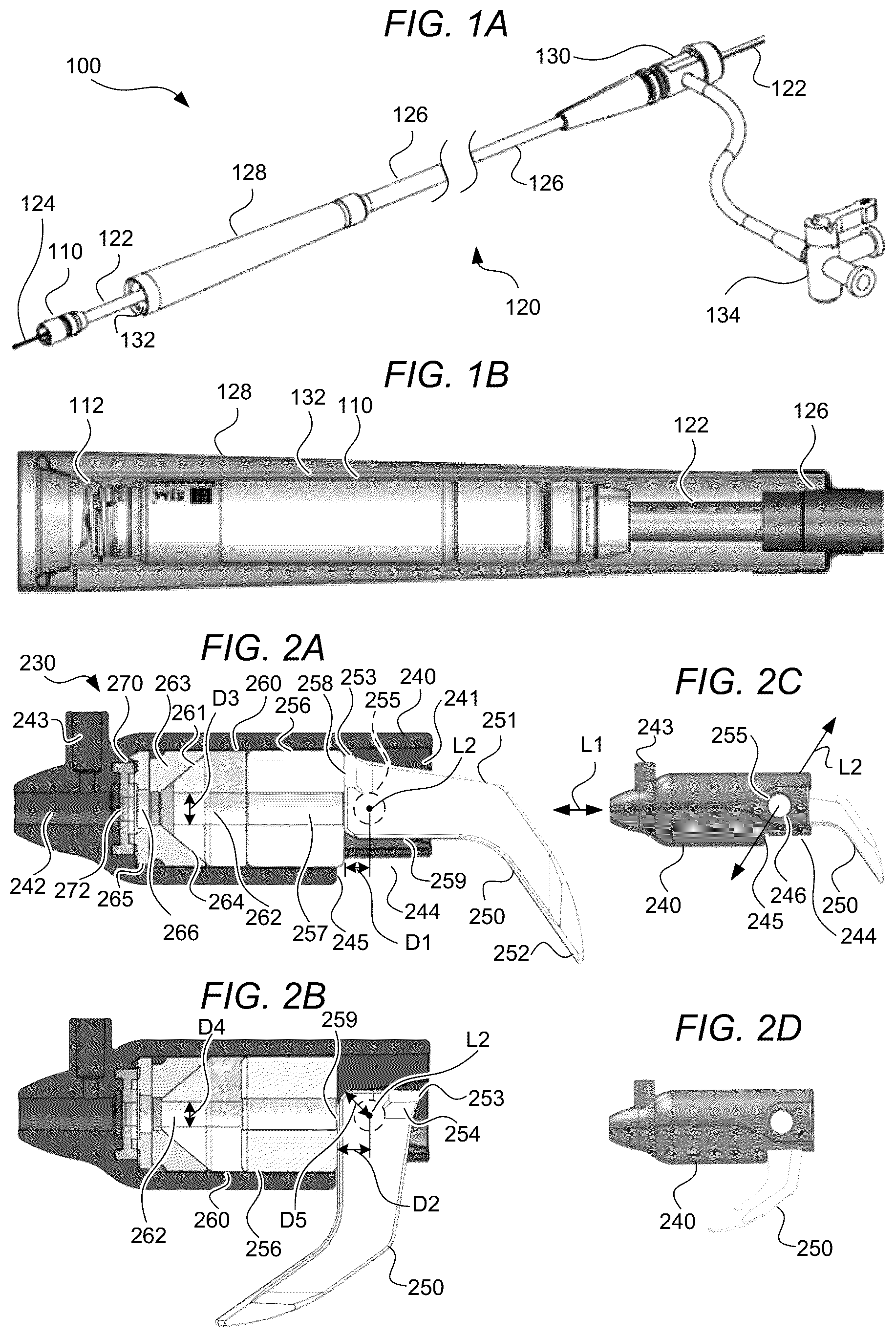 Patent US12350444 Figure 1 – Locking guide catheter hubs