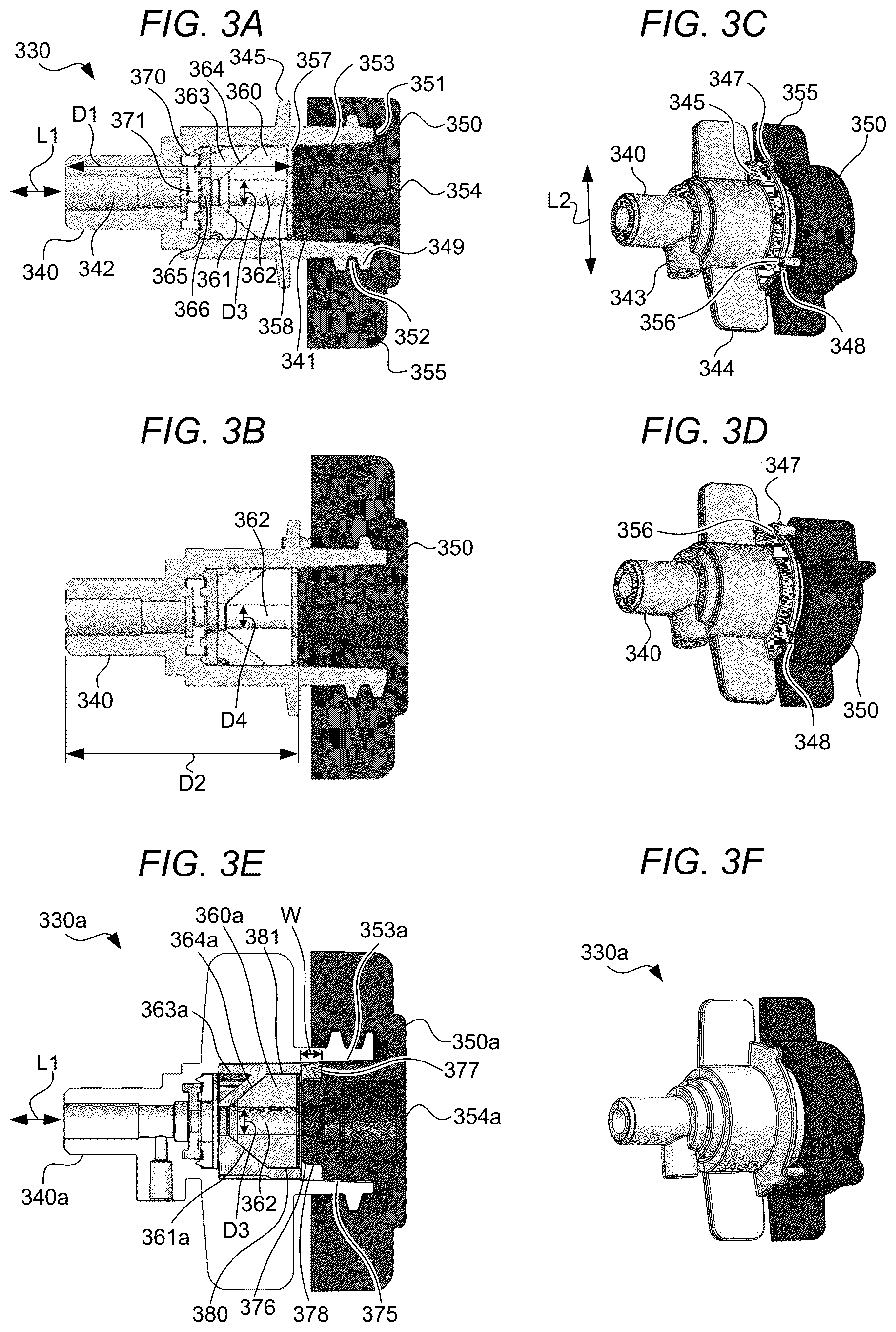 Patent US12350444 Figure 2 – Locking guide catheter hubs