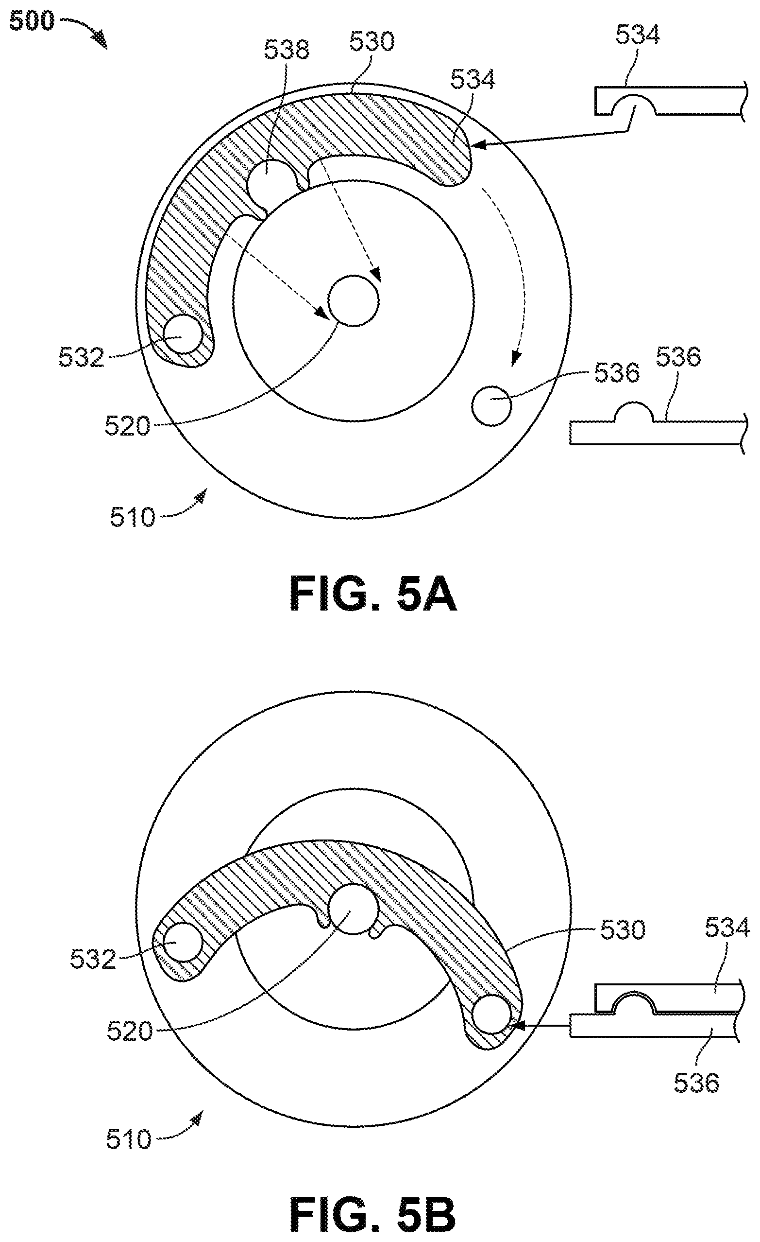 Patent US12350445 Figure 5 – Dual hub introducer sheath