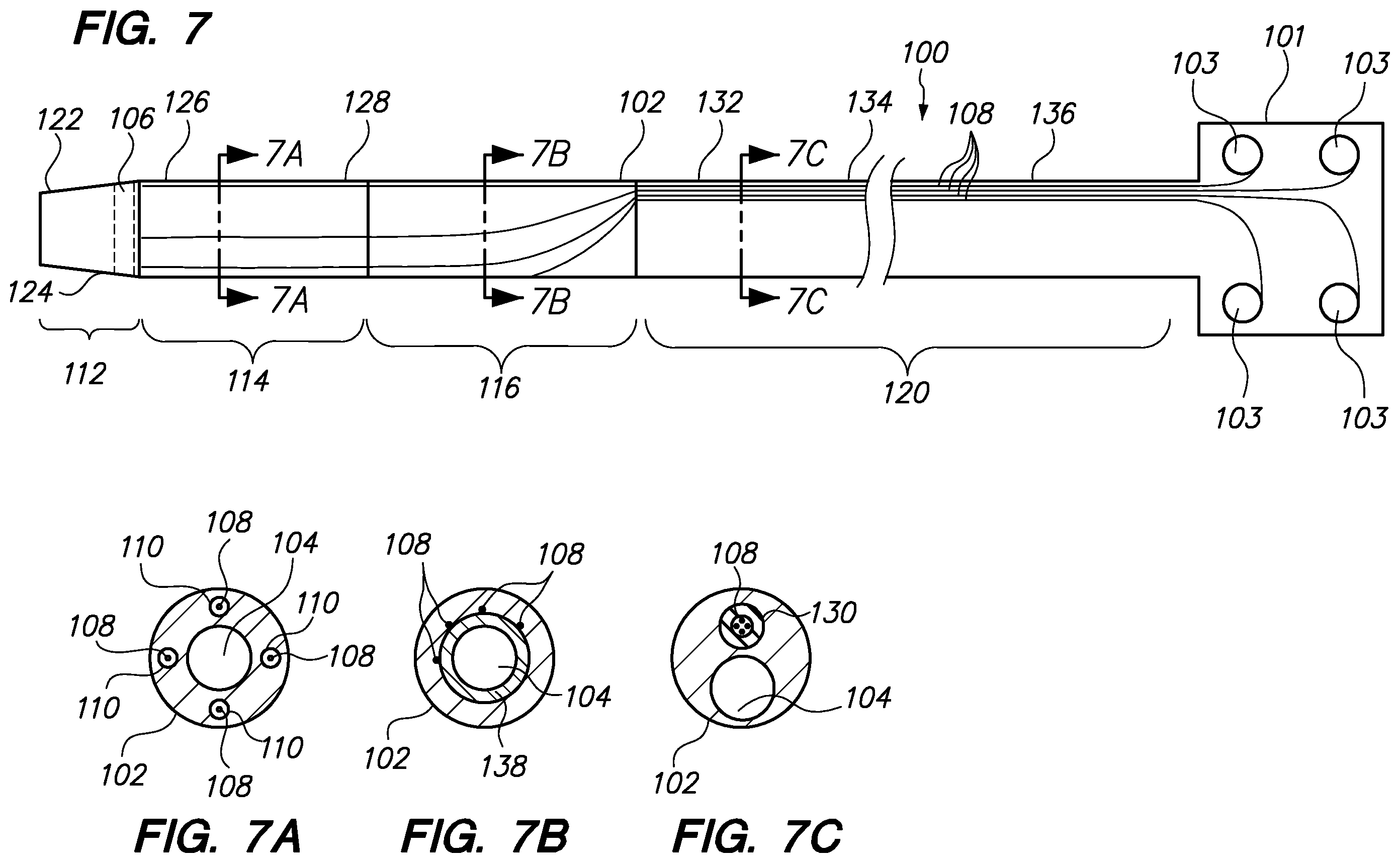 Patent US12350449 Figure 7 – Method of anchoring pullwire directly articulatable region in catheter