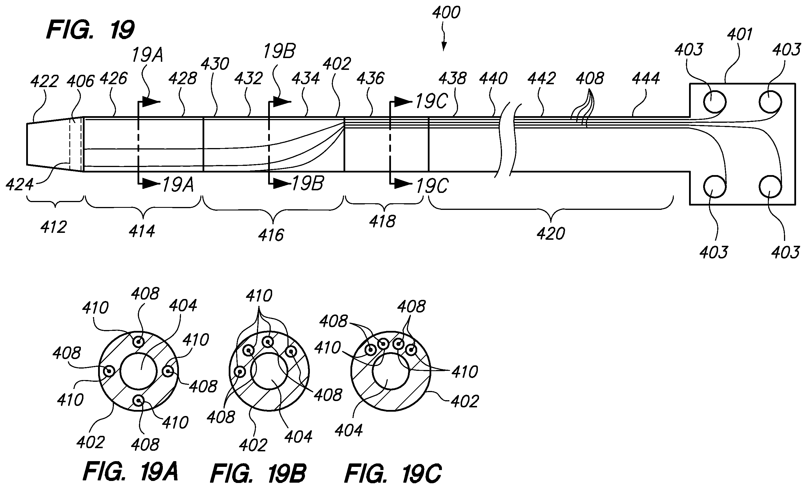 Patent US12350449 Figure 14 – Method of anchoring pullwire directly articulatable region in catheter