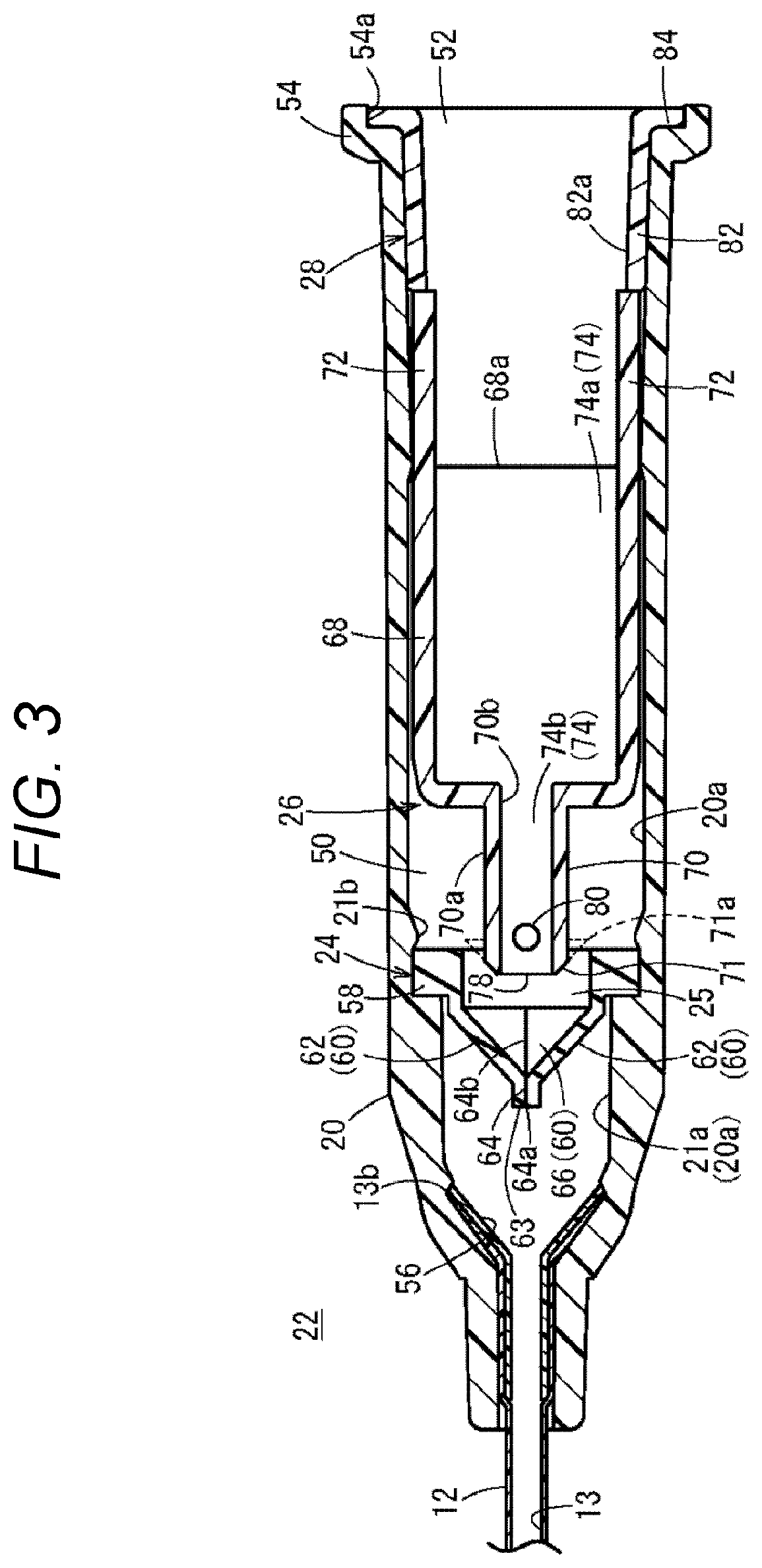Patent US12350452 Figure 3 – Catheter assembly and catheter indwelling body