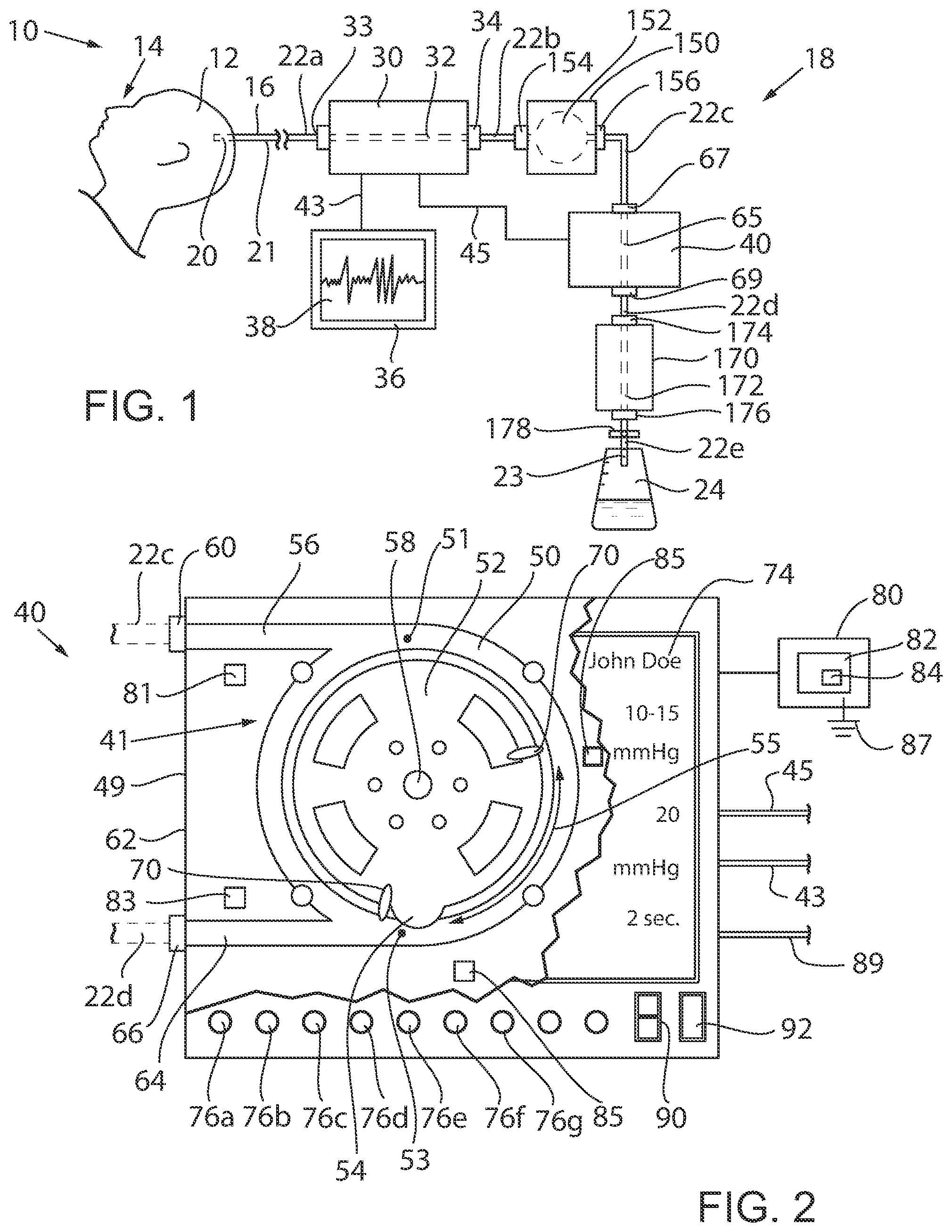 Patent US12350456 — Automatic in vitro diagnostic medical device for intraventricular drainage — Figure 1