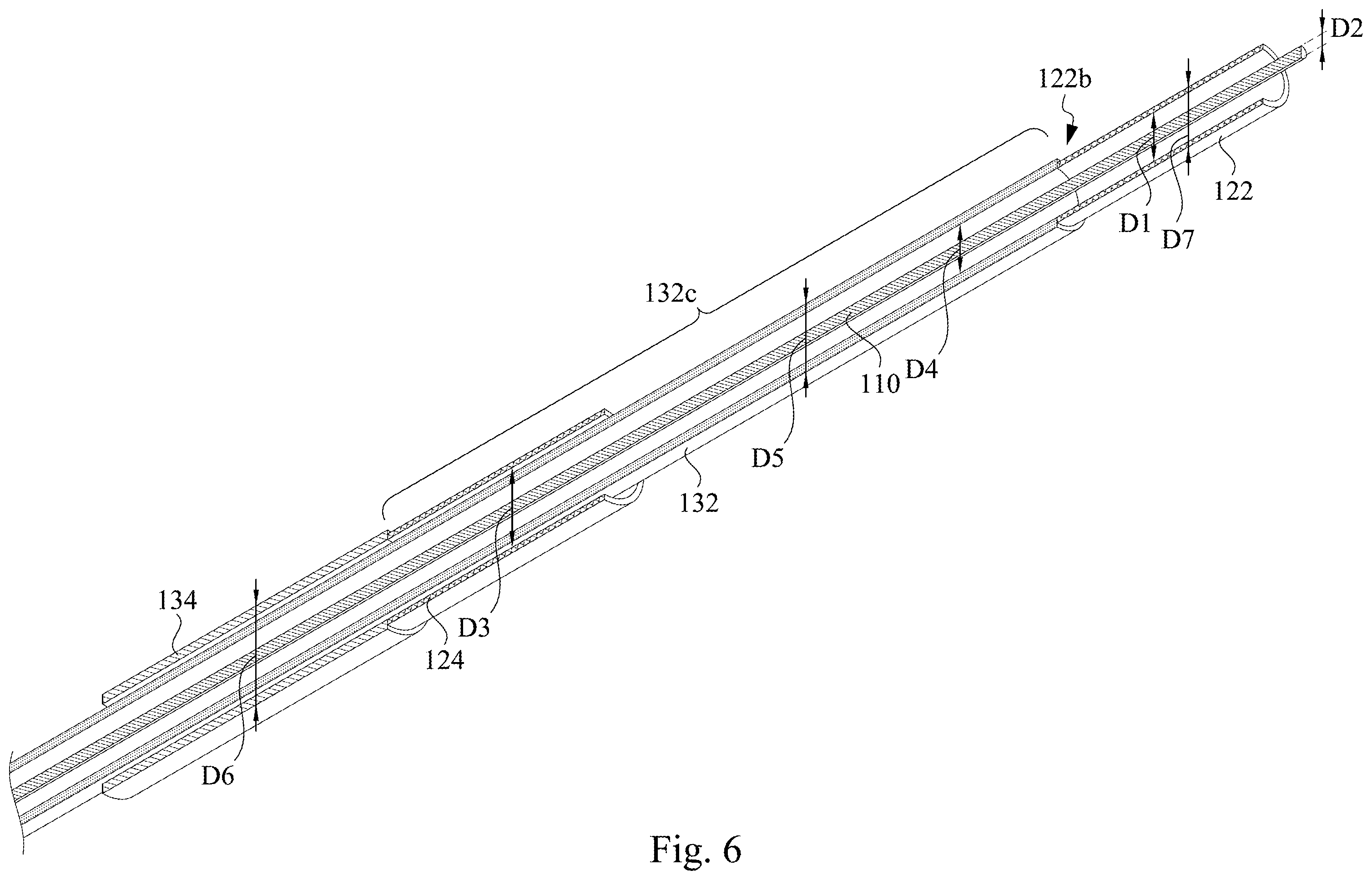 Patent US12350457 Figure 6 – Ureteral stent assembly and stent pusher thereof