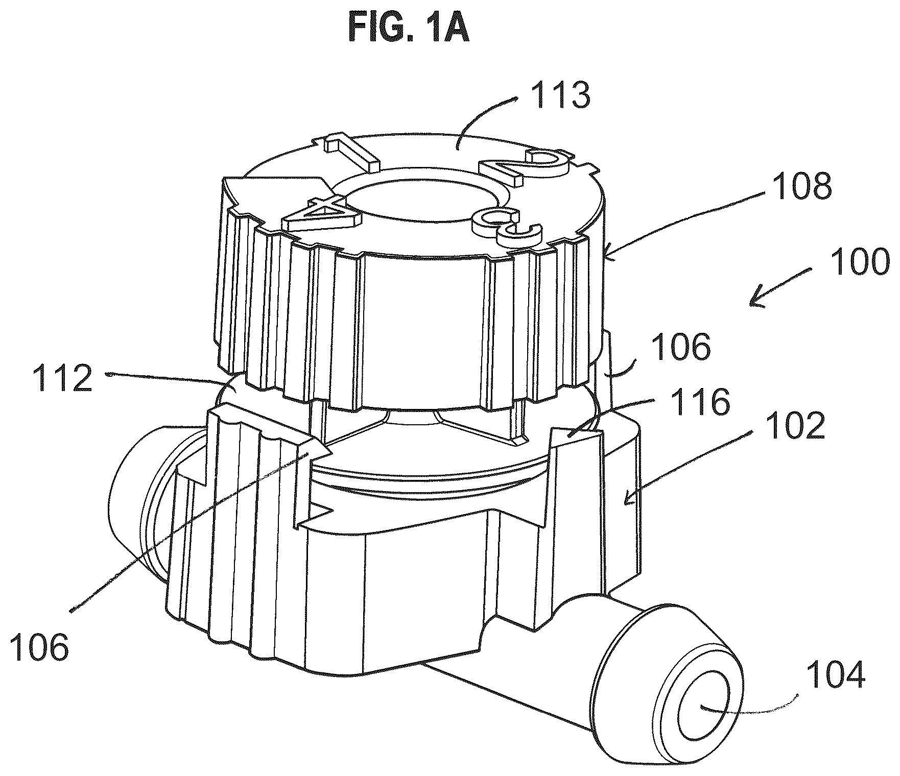 Patent US12350462 — Smoke suction flow regulator — Figure 1