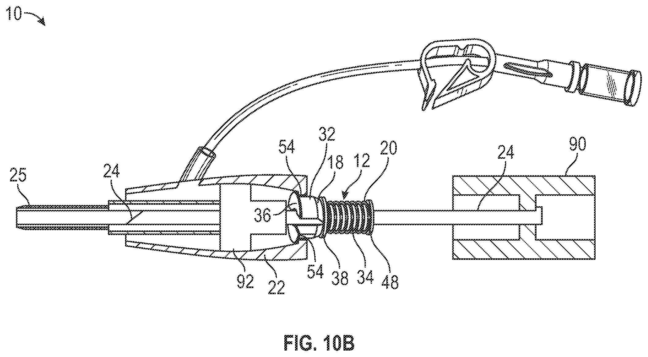 Patent US12350467 Figure 8 – Cannula capture mechanism