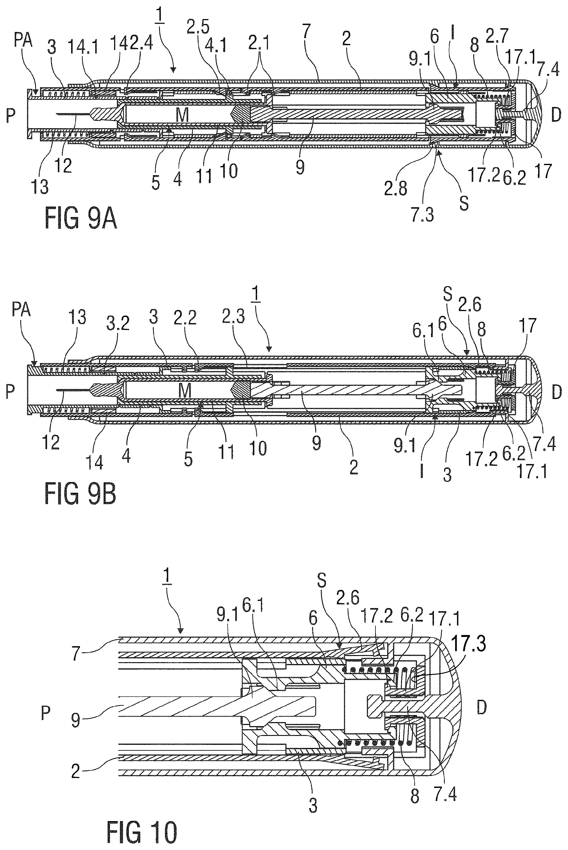 Patent US12350470 Figure 5 – Auto-injector