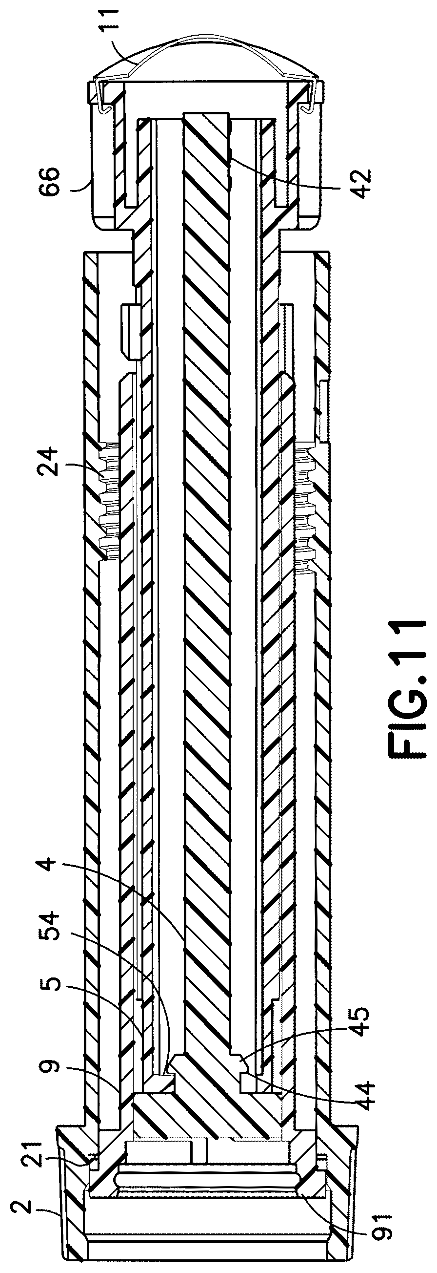 Patent US12350474 Figure 9 – Multiple use disposable injection pen