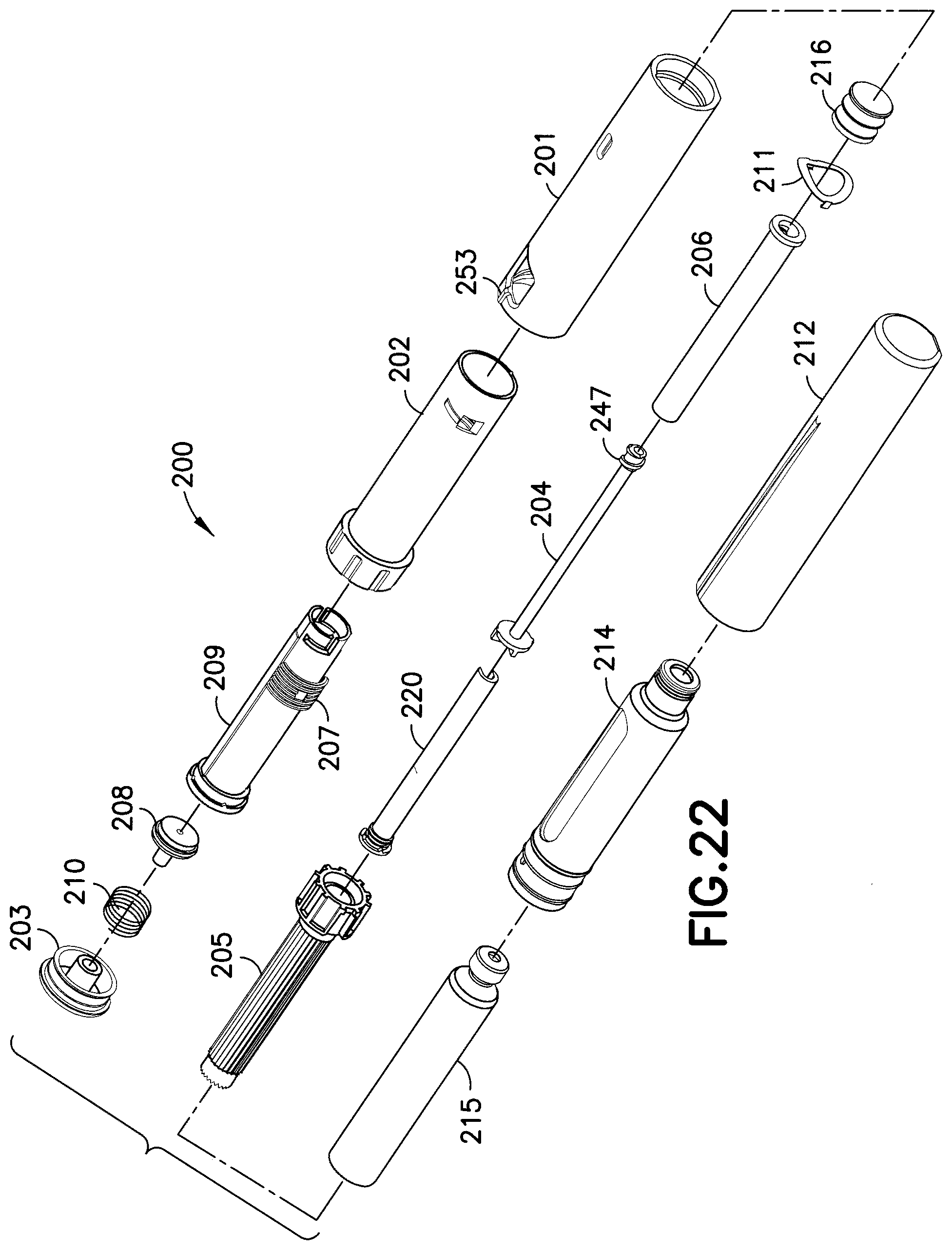 Patent US12350474 Figure 17 – Multiple use disposable injection pen