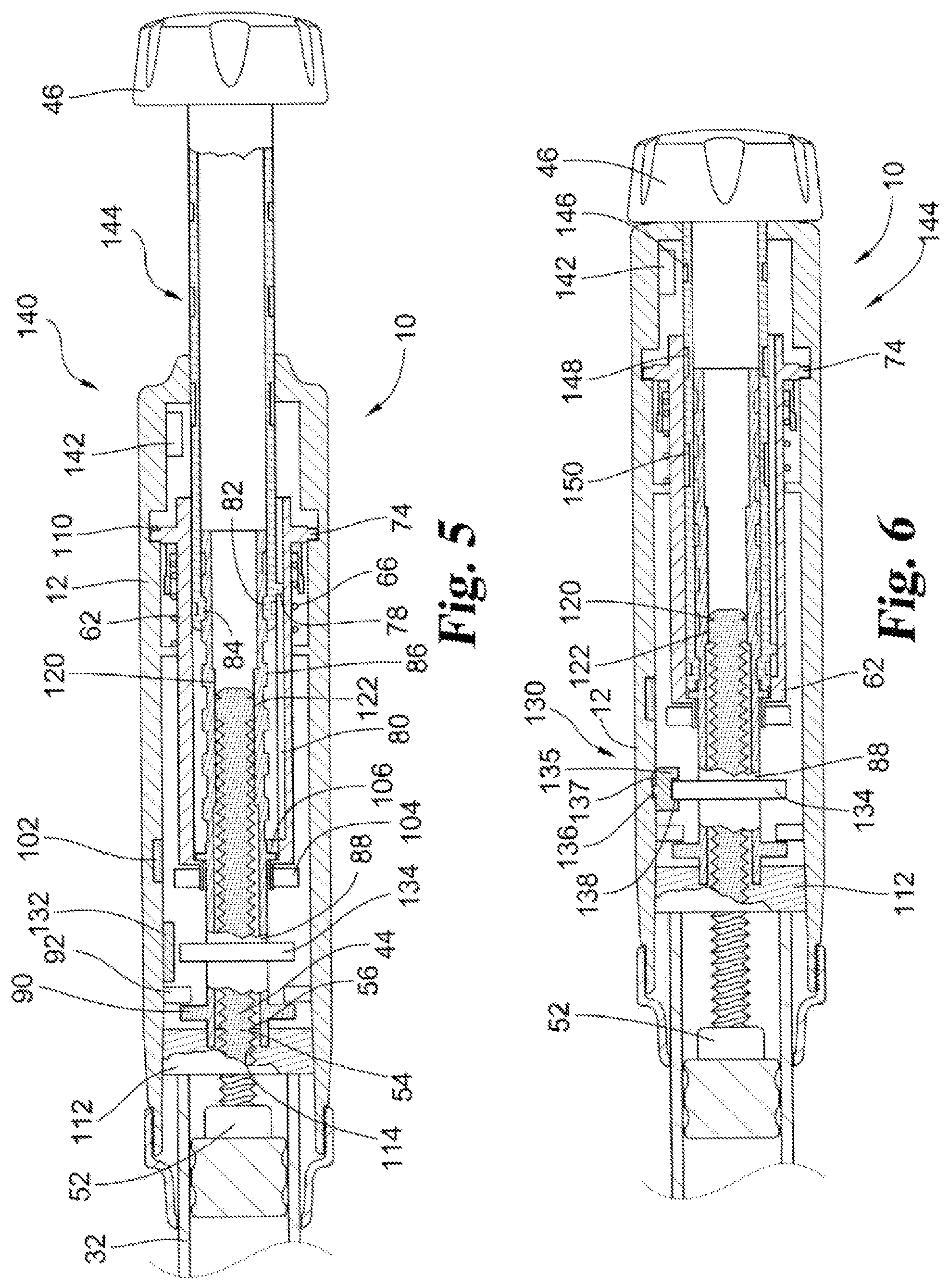 Patent US12350477 Figure 3 – Dose sensing mechanism in a medication delivery device