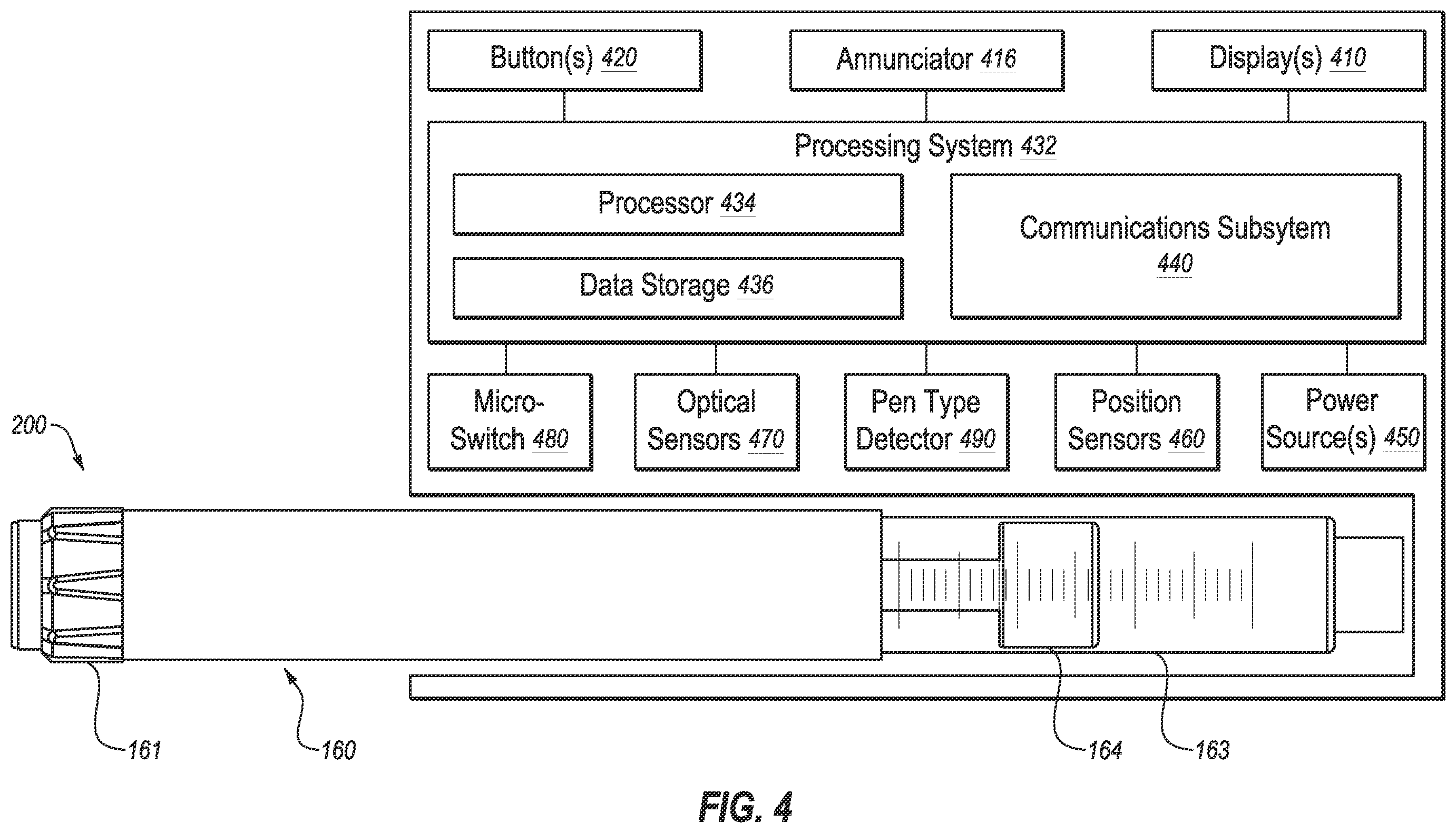 Patent US12350479 Figure 5 – Medicine injection and disease management systems, devices, and methods