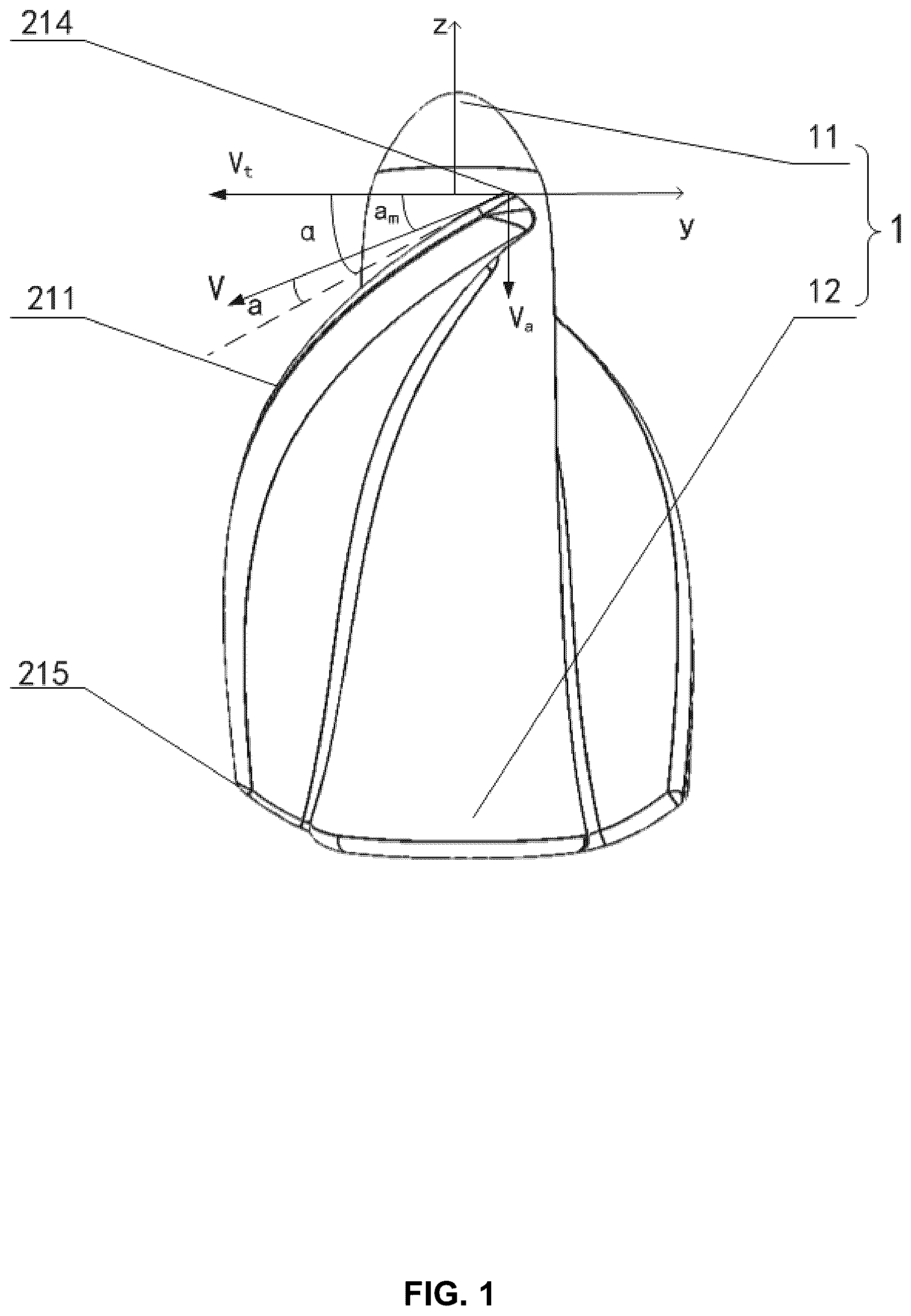 Patent US12350482 — Impeller and ventricular assist device — Figure 1