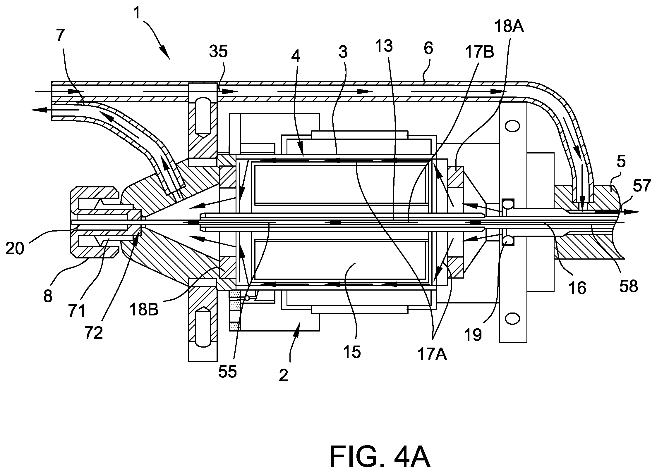 Patent US12350483 Figure 6 – Fluid seals for catheter pump motor assembly