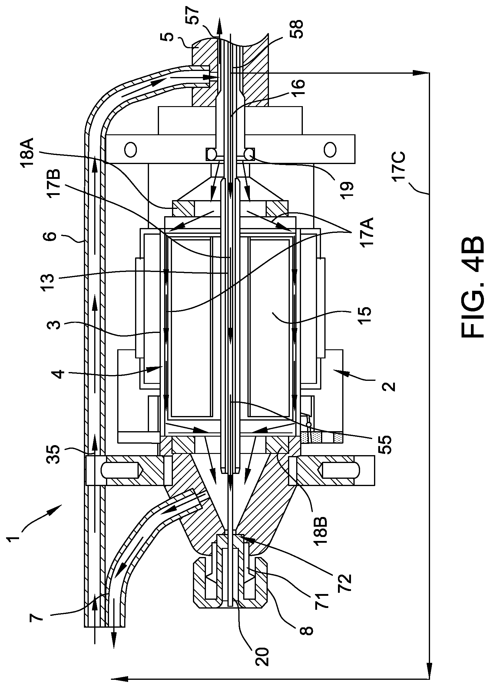 Patent US12350483 Figure 7 – Fluid seals for catheter pump motor assembly