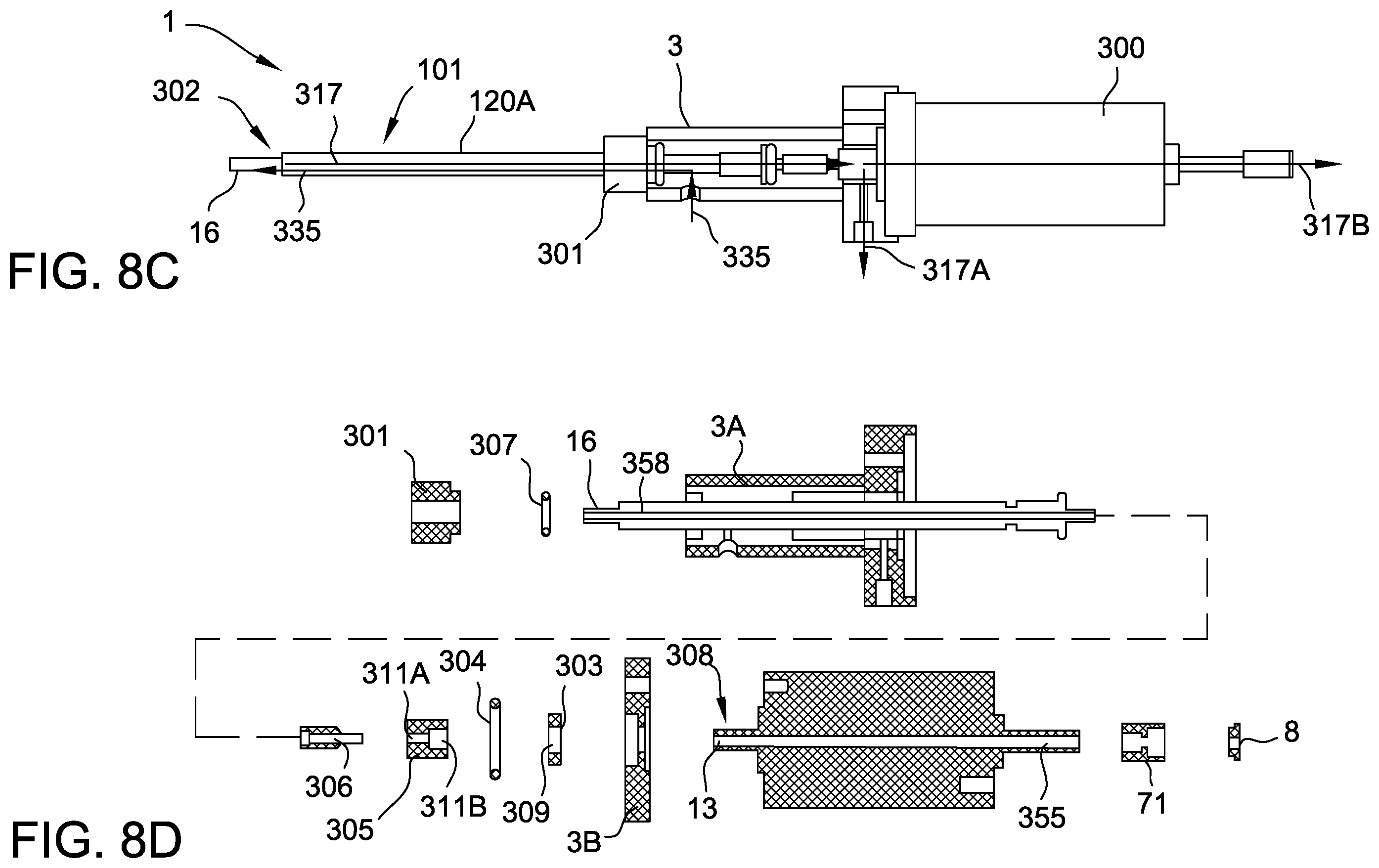 Patent US12350483 Figure 13 – Fluid seals for catheter pump motor assembly