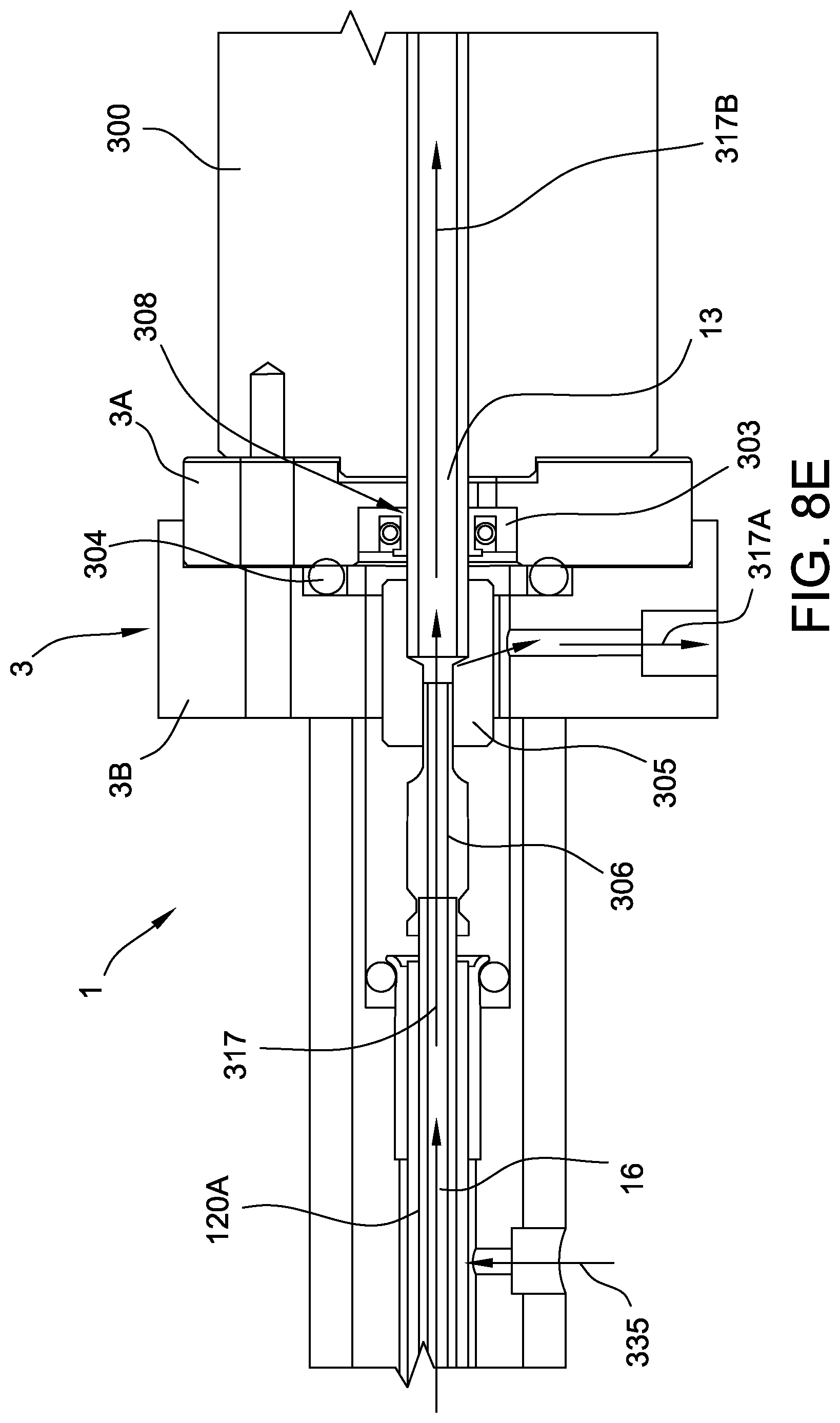 Patent US12350483 Figure 14 – Fluid seals for catheter pump motor assembly