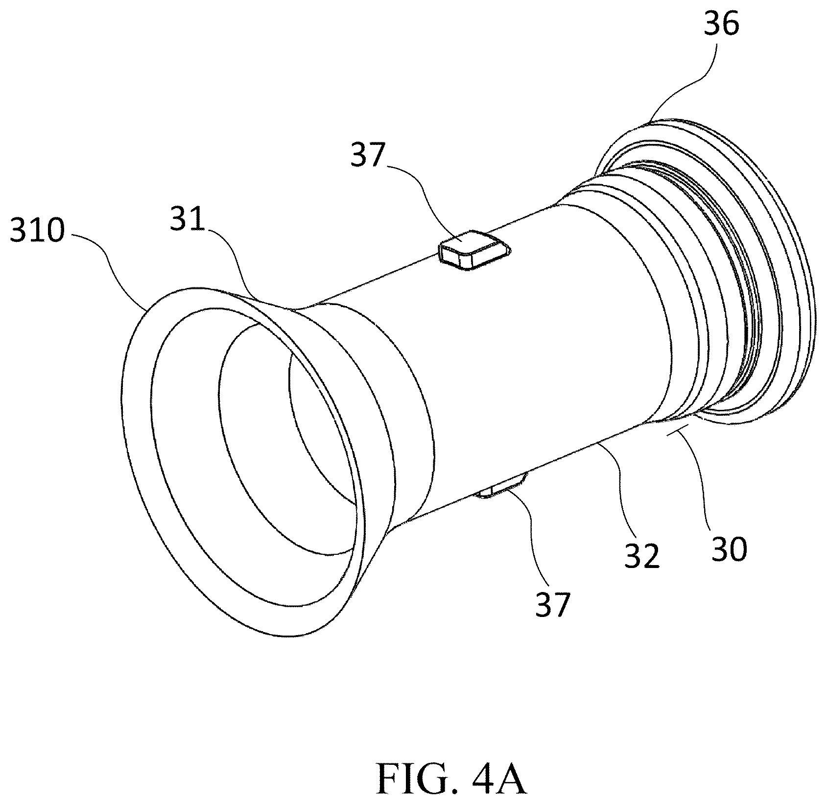 Patent US12350484 Figure 4 – Implantable co-pulsatile epi-ventricular circulatory support system with sutureless flow cannula assembly