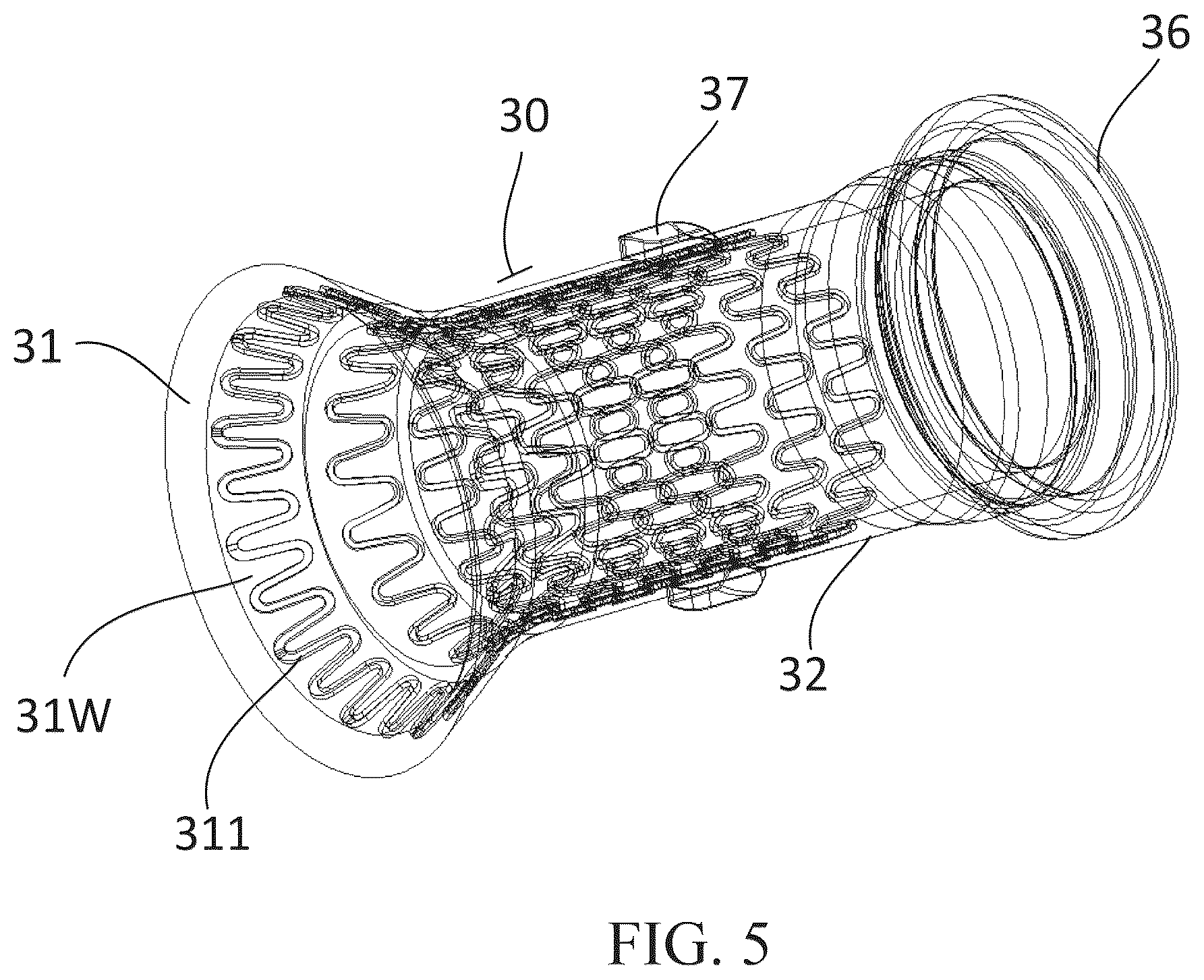 Patent US12350484 Figure 6 – Implantable co-pulsatile epi-ventricular circulatory support system with sutureless flow cannula assembly