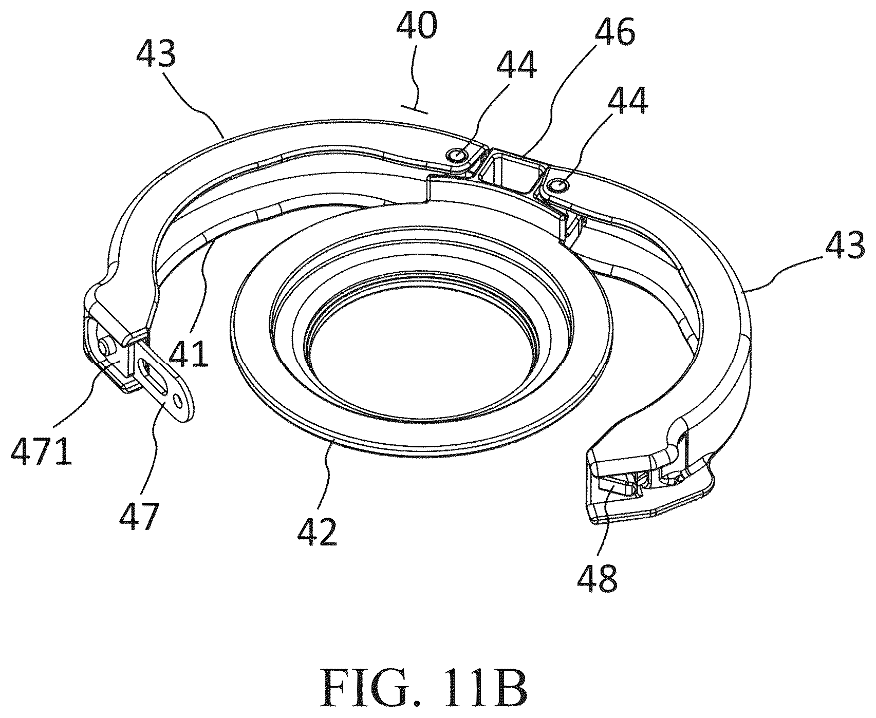 Patent US12350484 Figure 19 – Implantable co-pulsatile epi-ventricular circulatory support system with sutureless flow cannula assembly