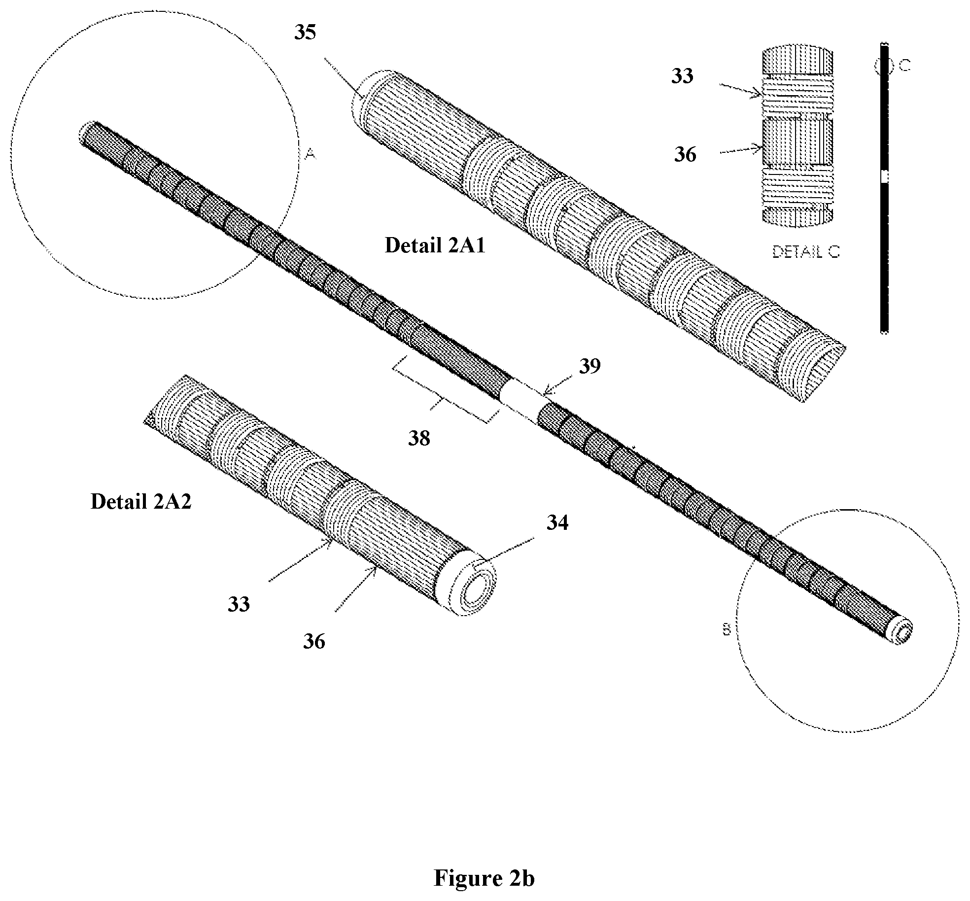 Patent US12350486 Figure 6 – Apparatus and device to function as an electrical lead consisting of electrodes for neurological stimulation and signal recording