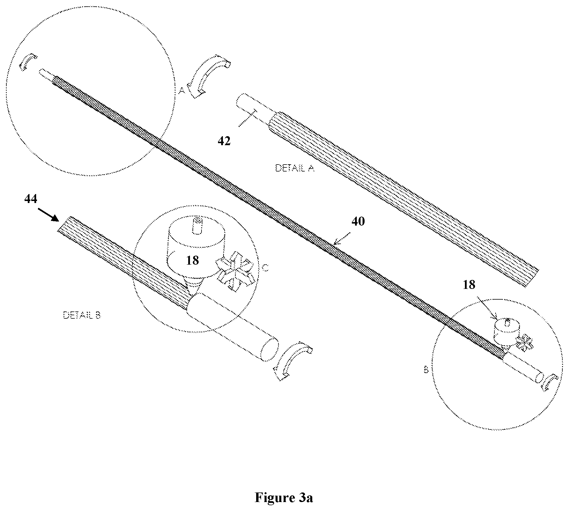 Patent US12350486 Figure 7 – Apparatus and device to function as an electrical lead consisting of electrodes for neurological stimulation and signal recording