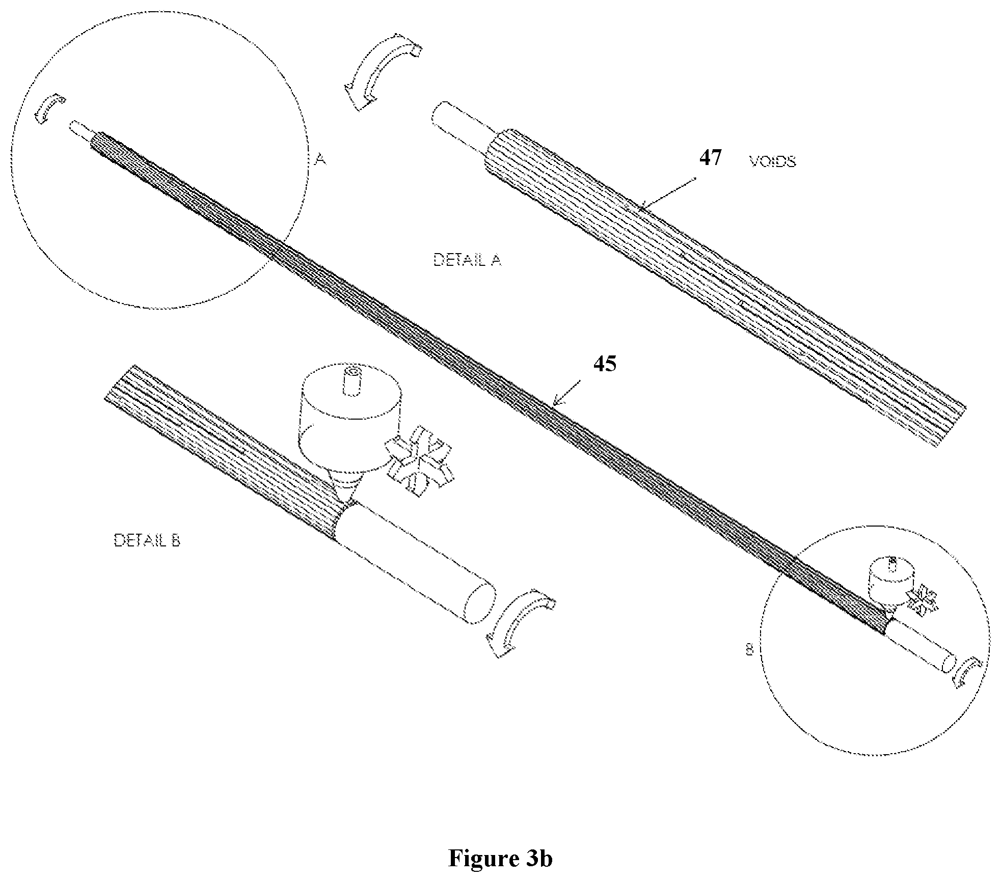 Patent US12350486 Figure 8 – Apparatus and device to function as an electrical lead consisting of electrodes for neurological stimulation and signal recording