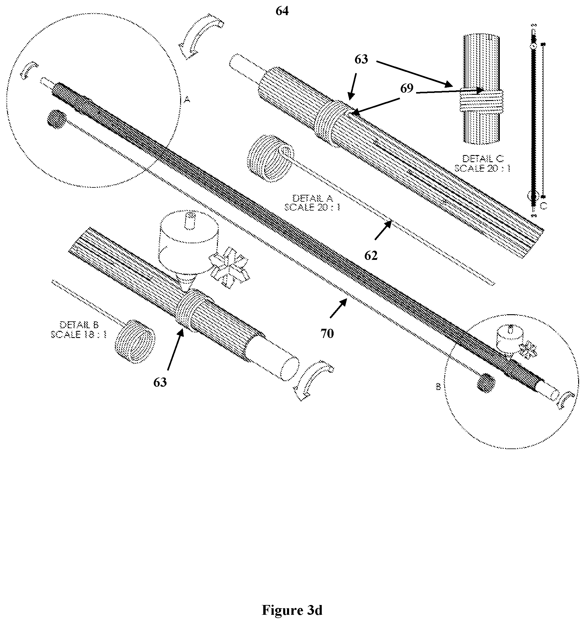 Patent US12350486 Figure 10 – Apparatus and device to function as an electrical lead consisting of electrodes for neurological stimulation and signal recording