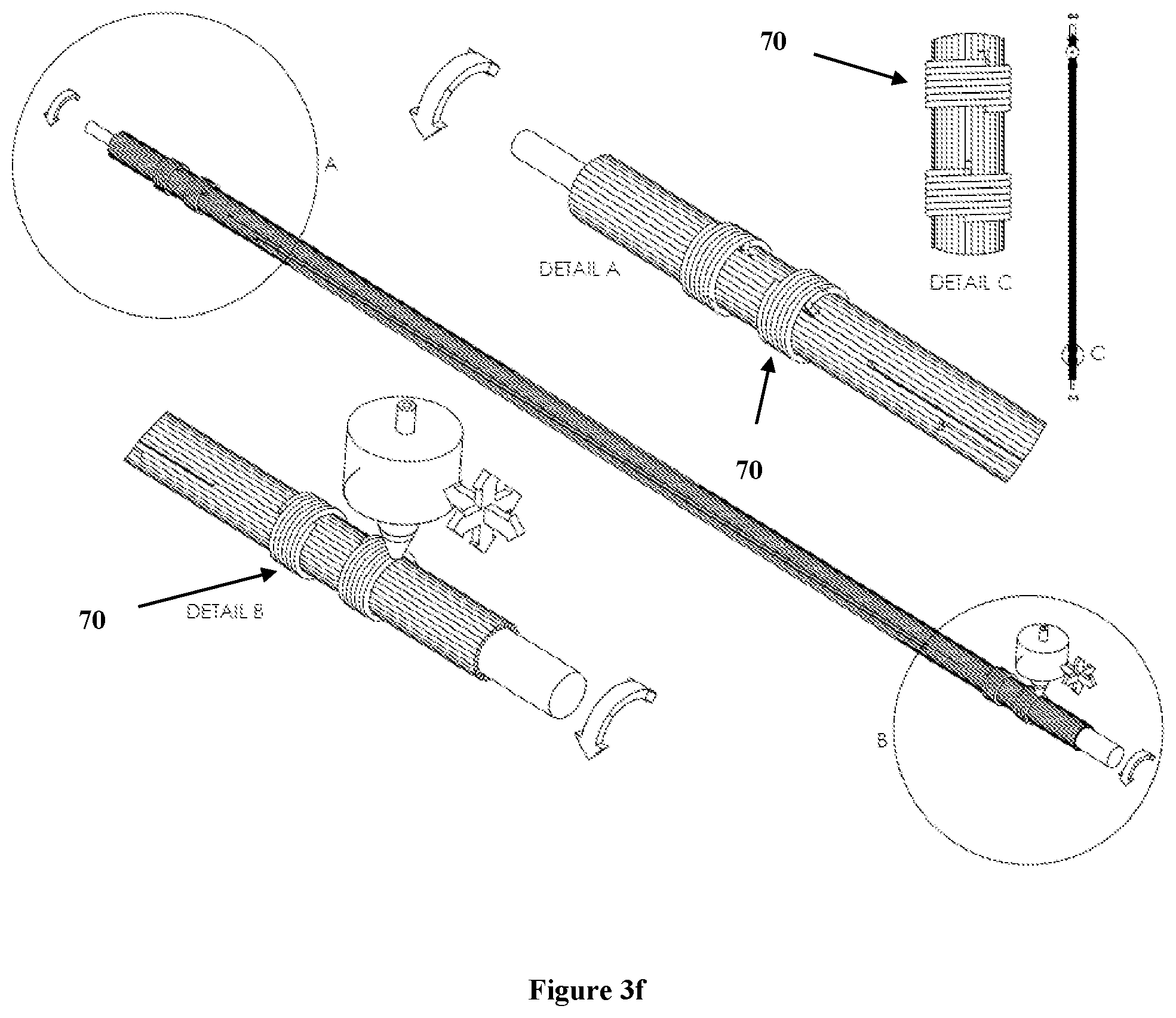 Patent US12350486 Figure 12 – Apparatus and device to function as an electrical lead consisting of electrodes for neurological stimulation and signal recording