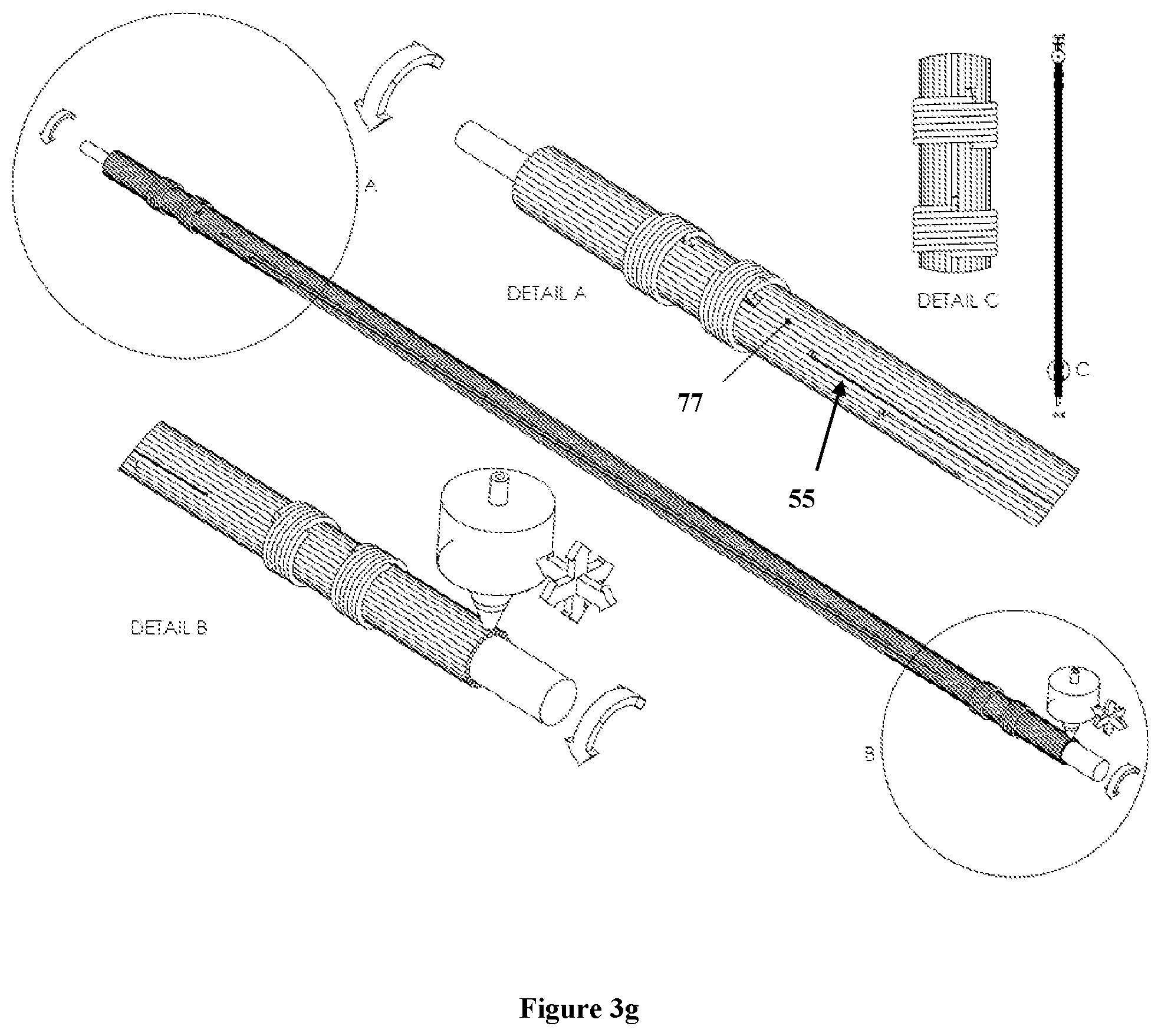 Patent US12350486 Figure 13 – Apparatus and device to function as an electrical lead consisting of electrodes for neurological stimulation and signal recording