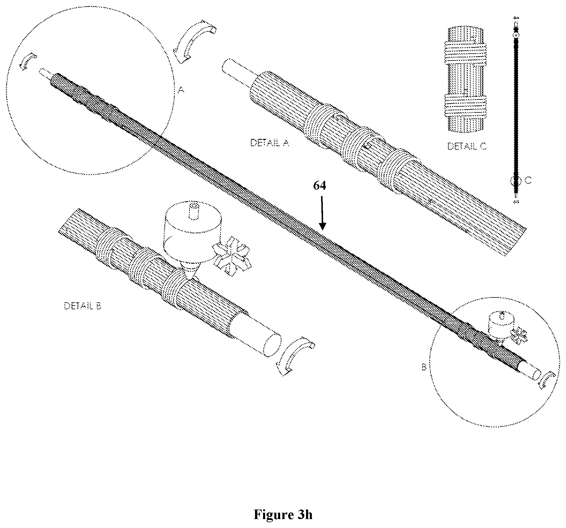 Patent US12350486 Figure 14 – Apparatus and device to function as an electrical lead consisting of electrodes for neurological stimulation and signal recording