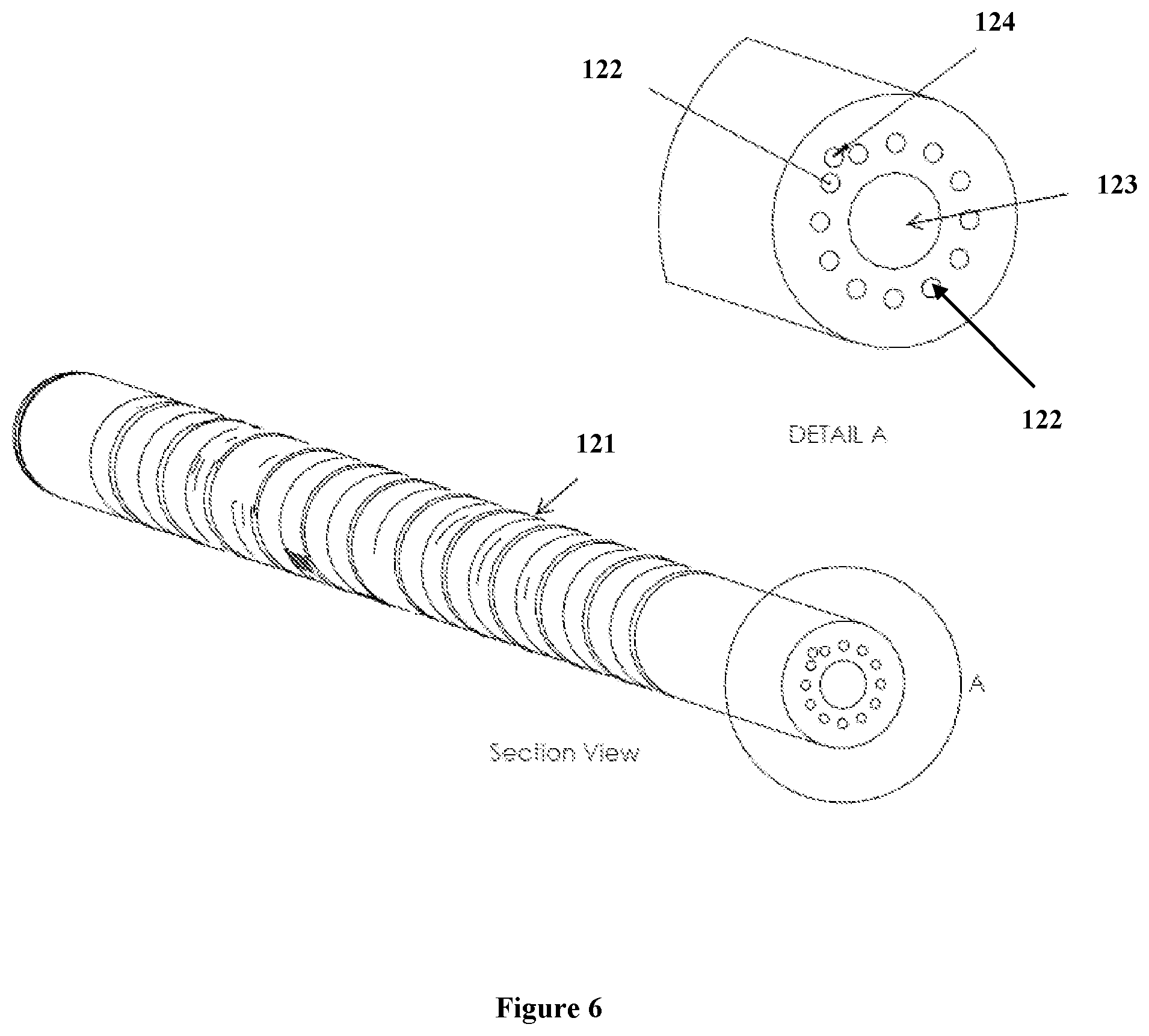 Patent US12350486 Figure 20 – Apparatus and device to function as an electrical lead consisting of electrodes for neurological stimulation and signal recording