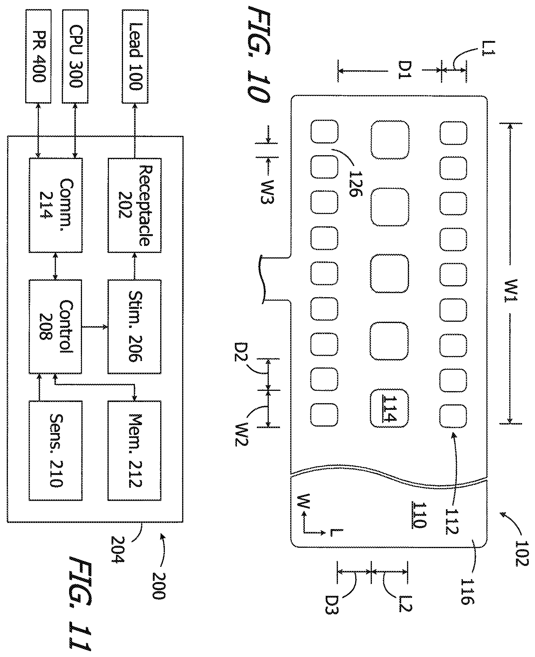 Patent US12350489 Figure 4 – Electrode leads having nerve cuffs and associated systems and methods