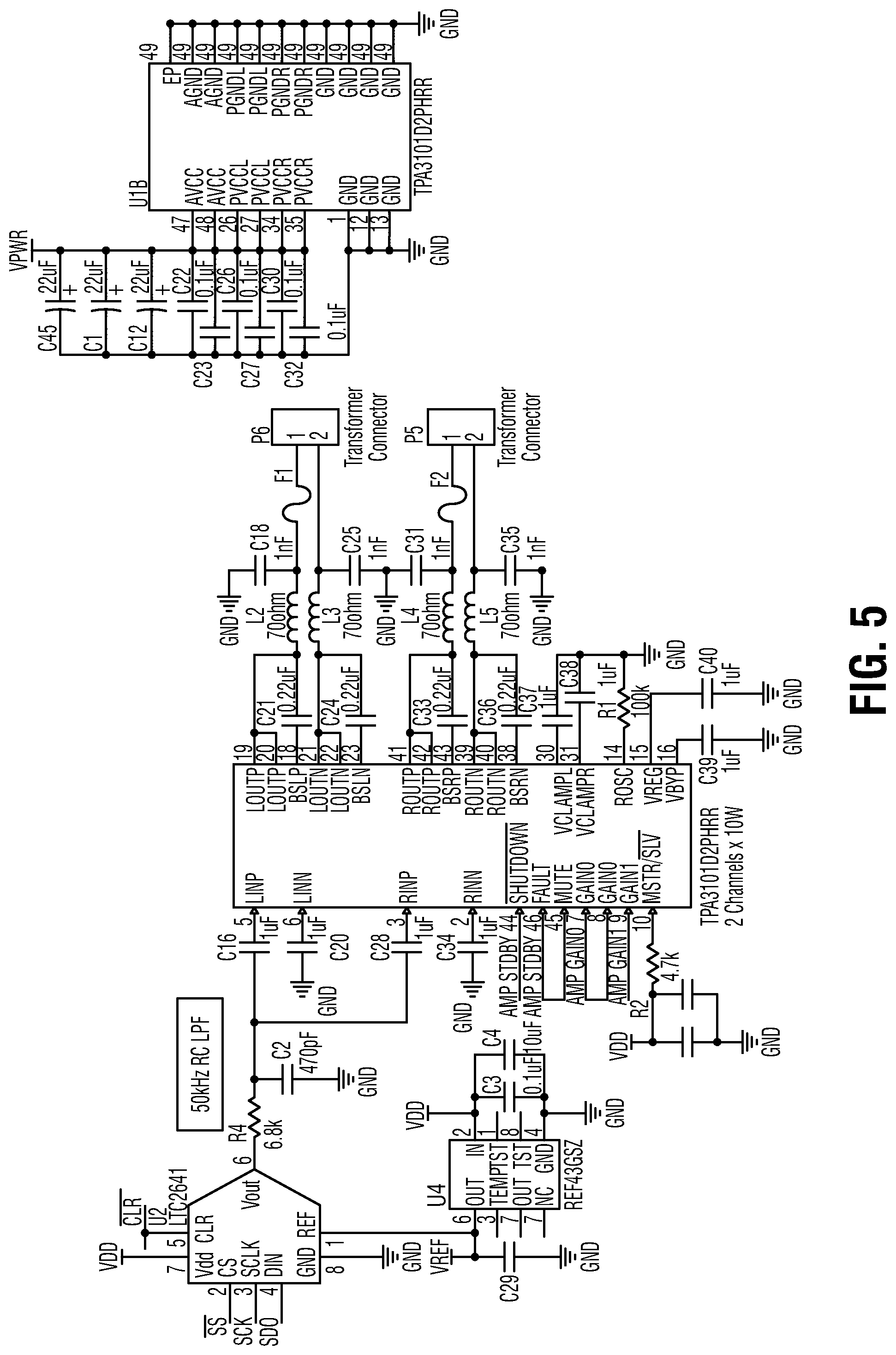 Patent US12350490 Figure 5 – Electrotherapy glove for delivery of amplitude modulated pulsed direct current during manual therapy treatment