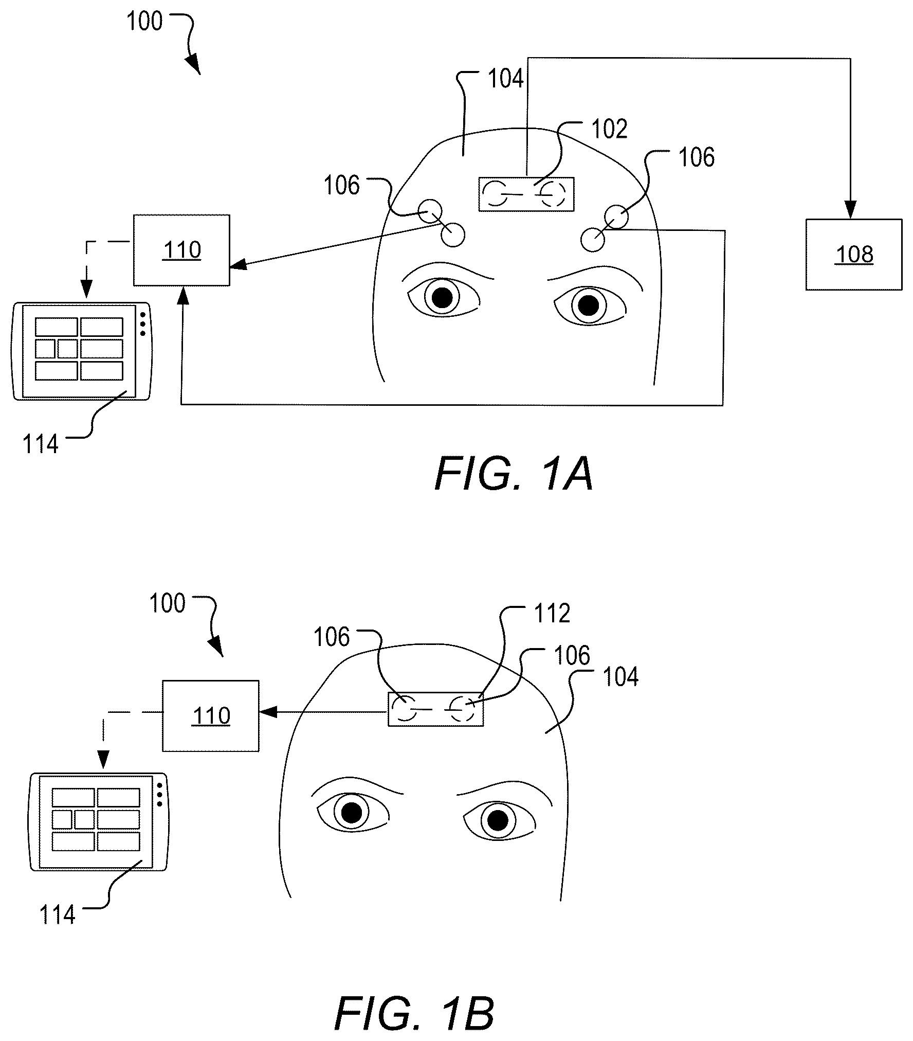 Patent US12350491 Figure 1 – Method for determining facial muscle responses