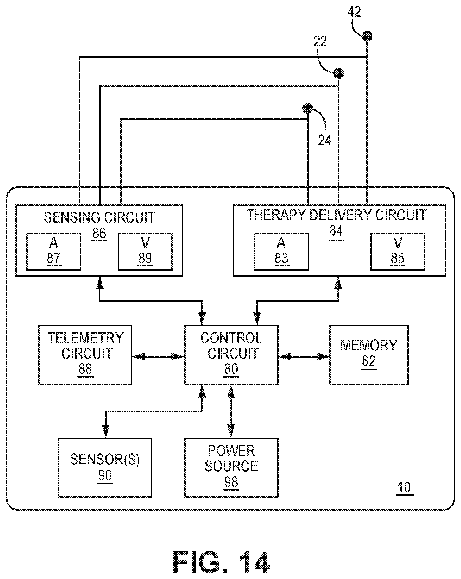 Patent US12350502 Figure 12 – Electrodes for intra-cardiac pacemaker
