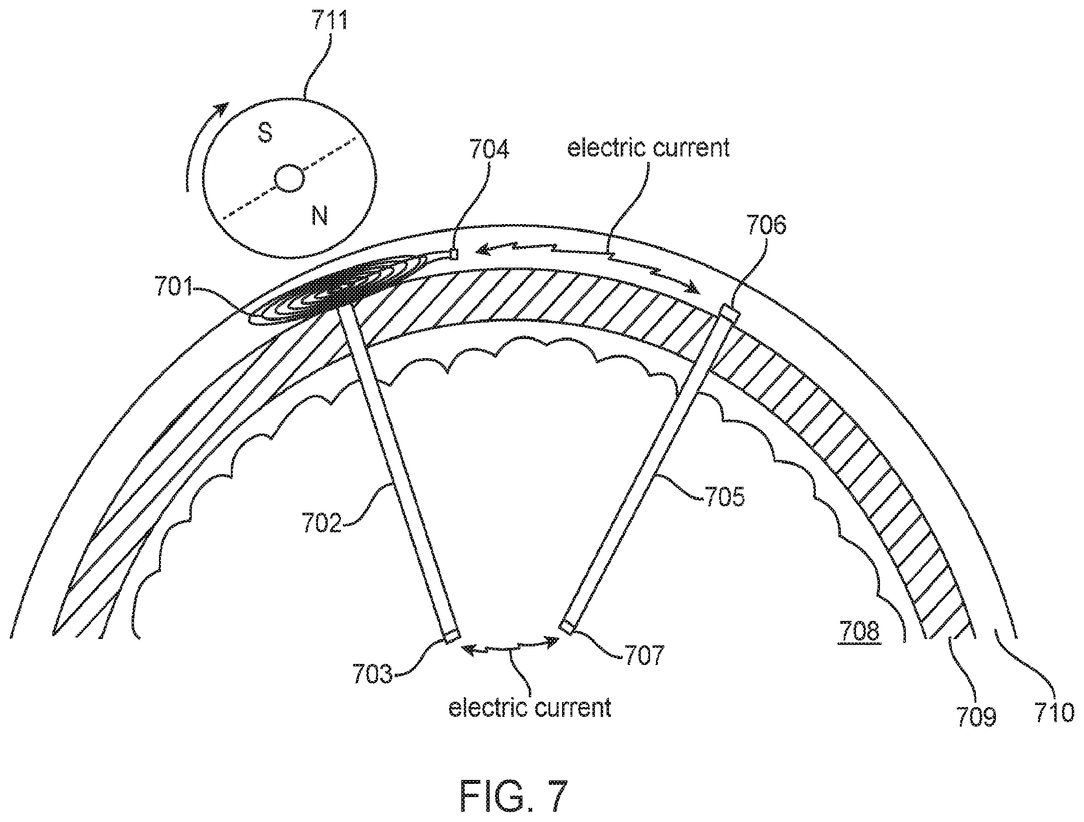 Patent US12350504 Figure 7 – System and method for transcranial current loop brain stimulation