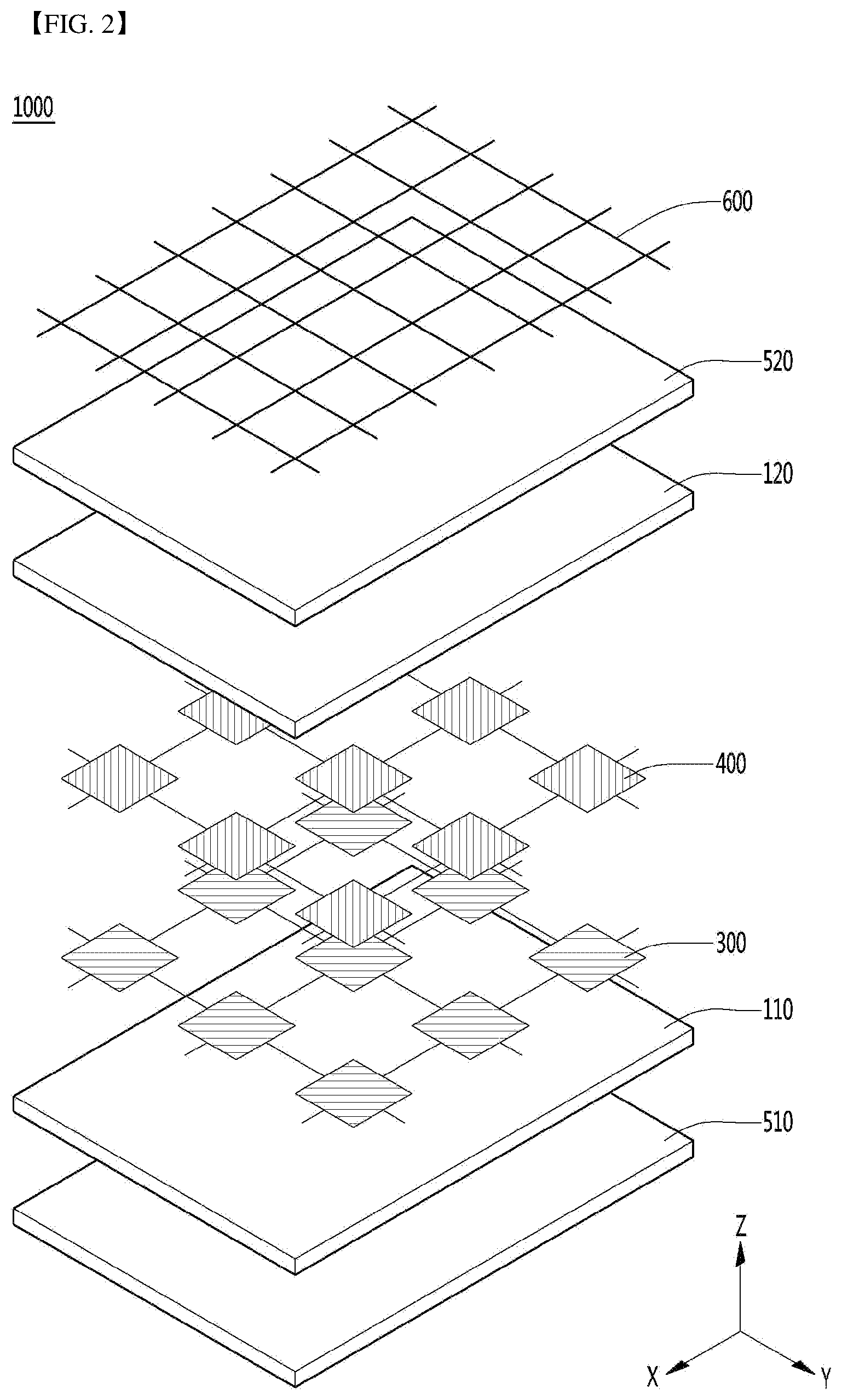 Patent US12350512 Figure 2 – Mask and skin care device including same