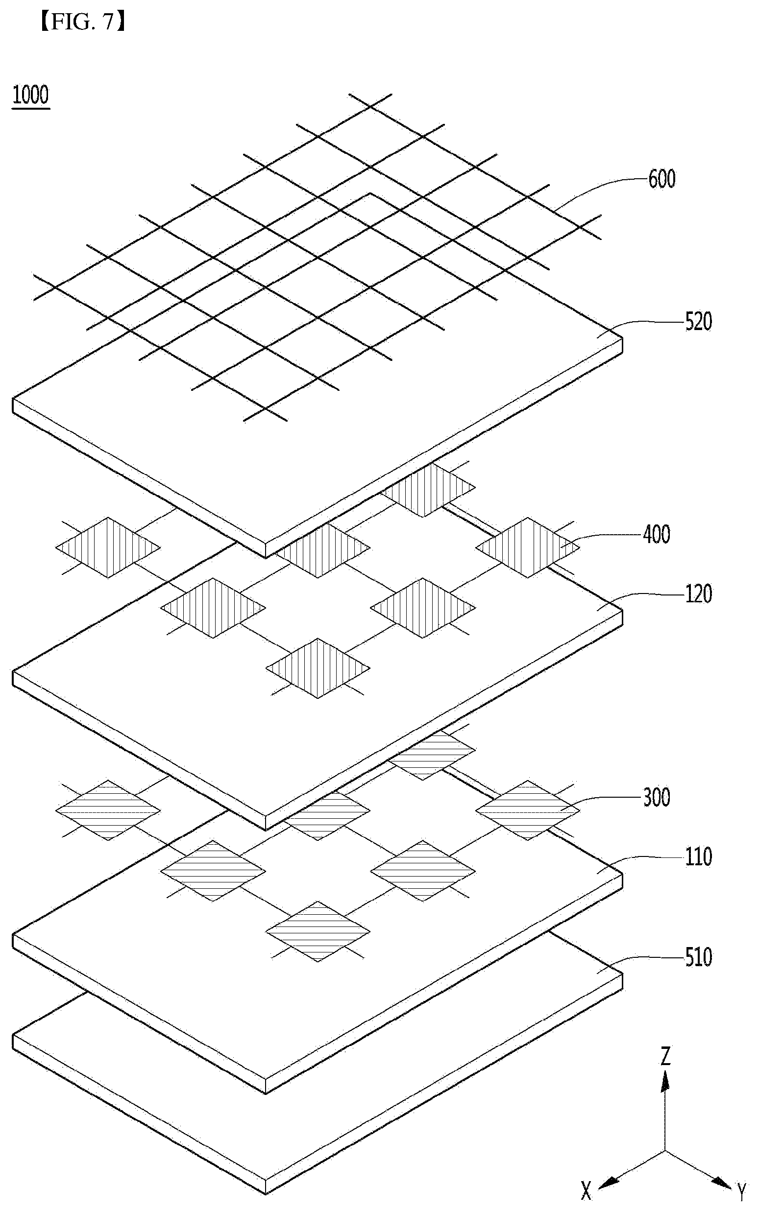 Patent US12350512 Figure 7 – Mask and skin care device including same