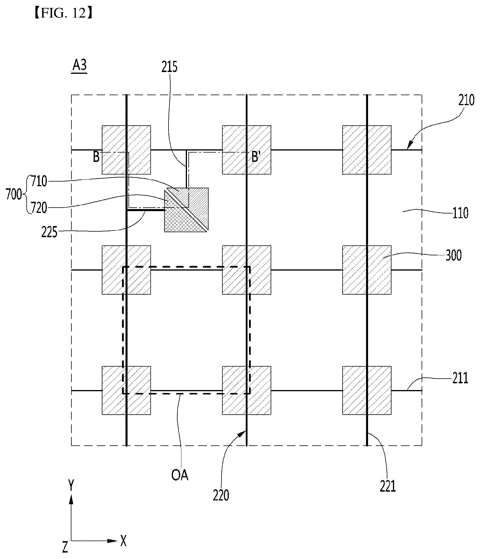 Patent US12350512 Figure 12 – Mask and skin care device including same