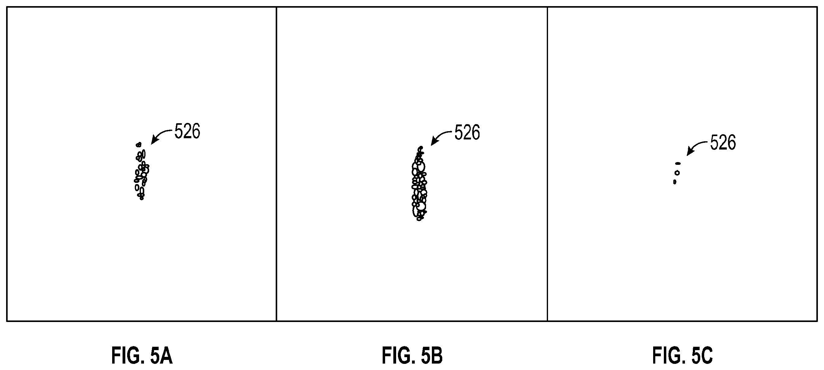 Patent US12350525 Figure 5 – Histotripsy using very short ultrasound pulses