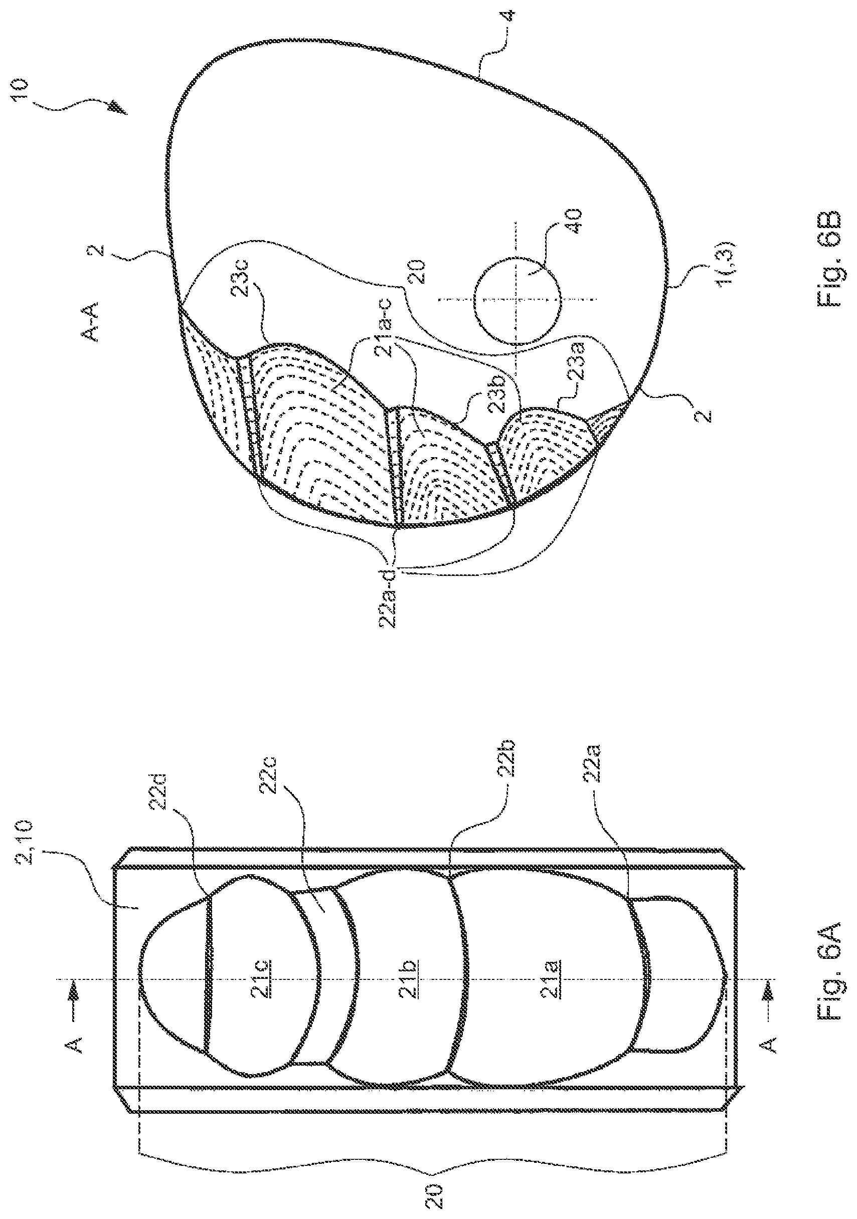 Patent US12350527 Figure 6 – Brake plate for a rope grab for rope climbing, rope grab for rope climbing, and method for retrofitting a rope grab