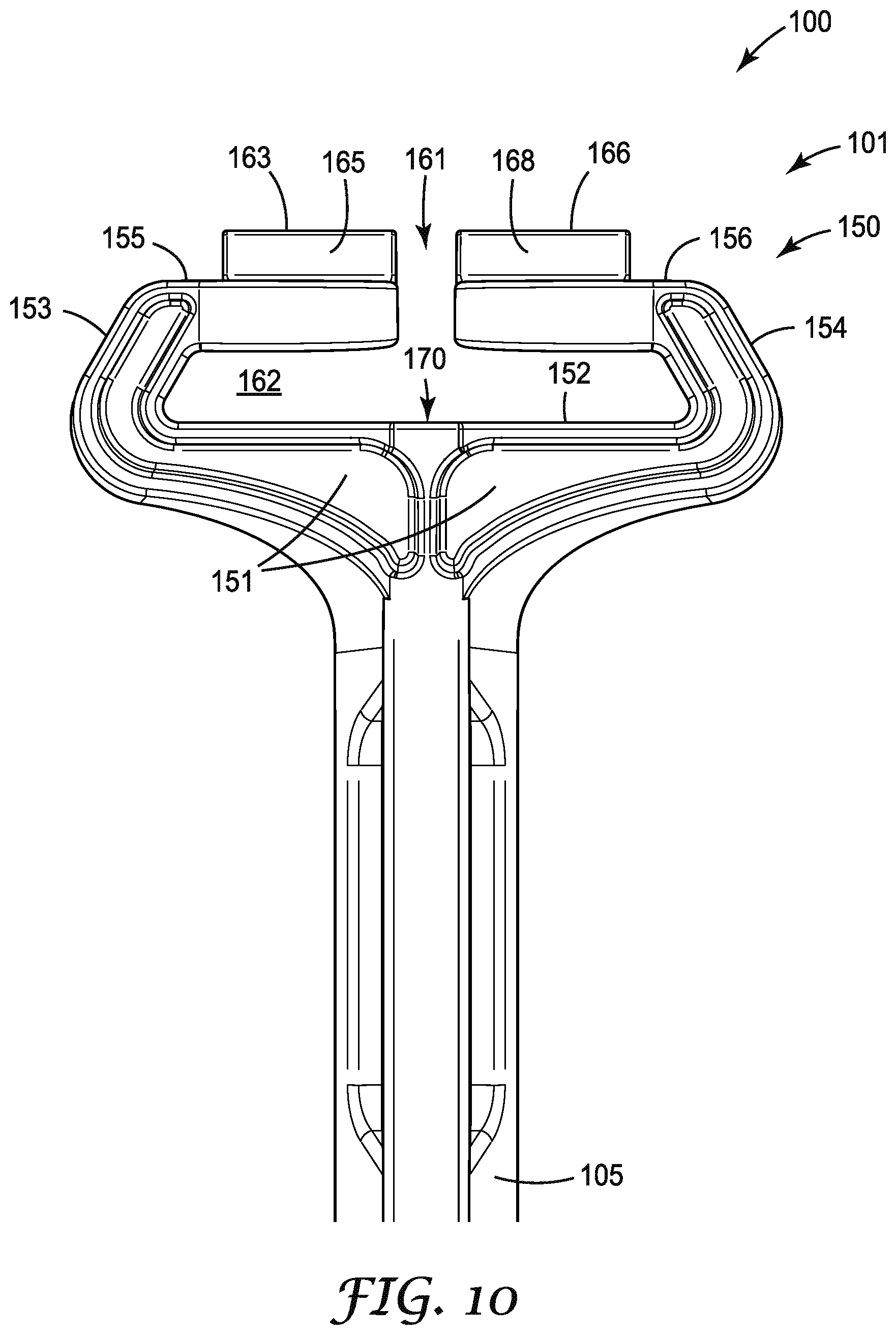Patent US12350529 Figure 10 – Safety harness with self-locking dorsal brace