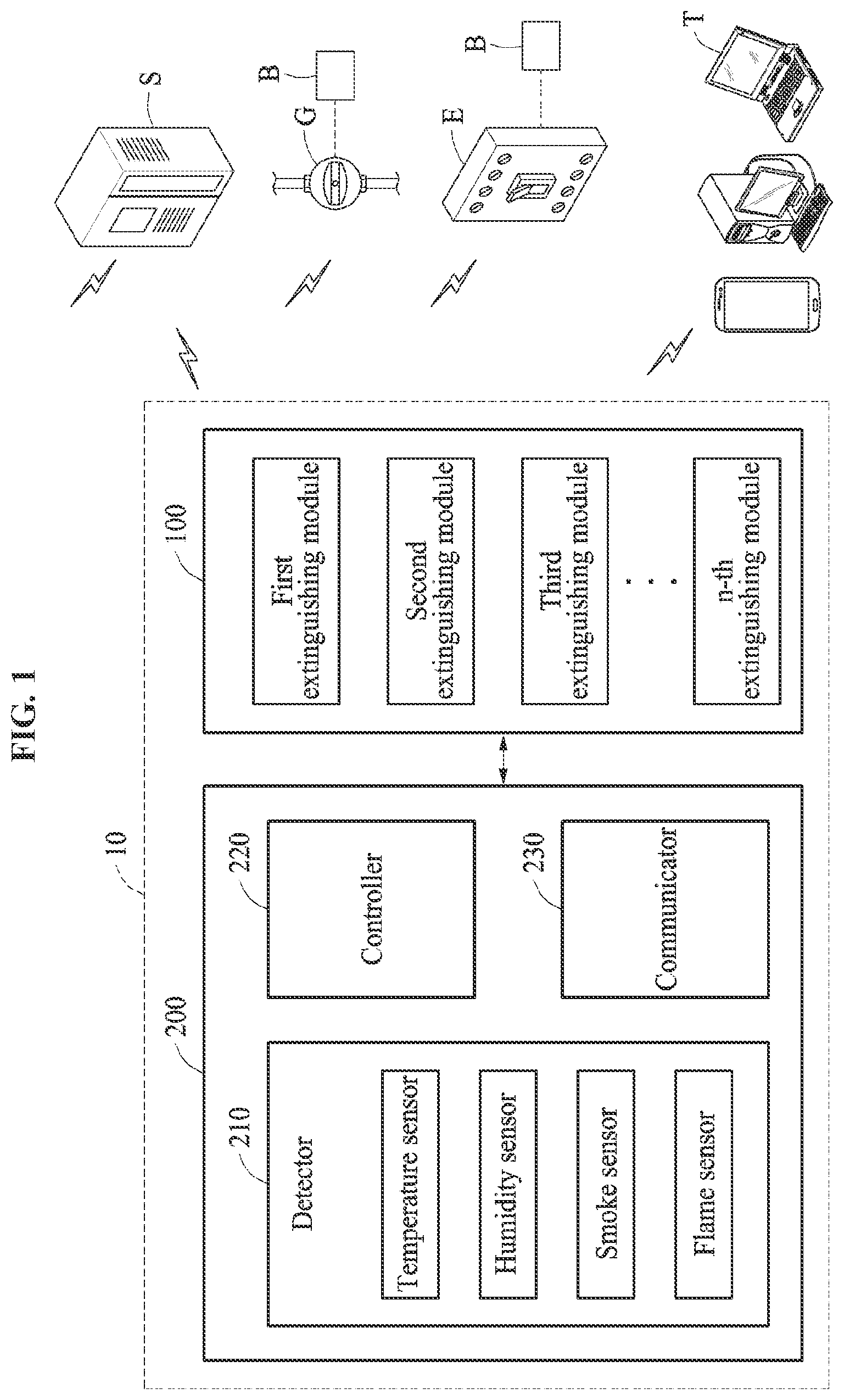 Patent US12350532 Figure 1 – Fire extinguishing capsule and capsule-type fire extinguishing device including same