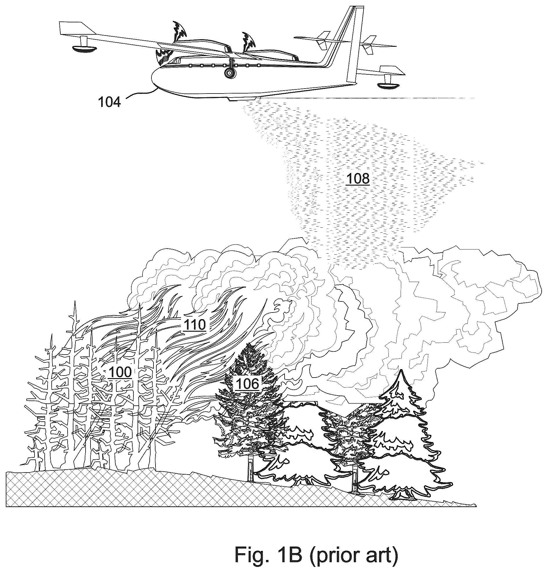 Patent US12350533 Figure 2 – Biodegradable SAP-containing pellets applicable to vegetation for fire protection and suppression