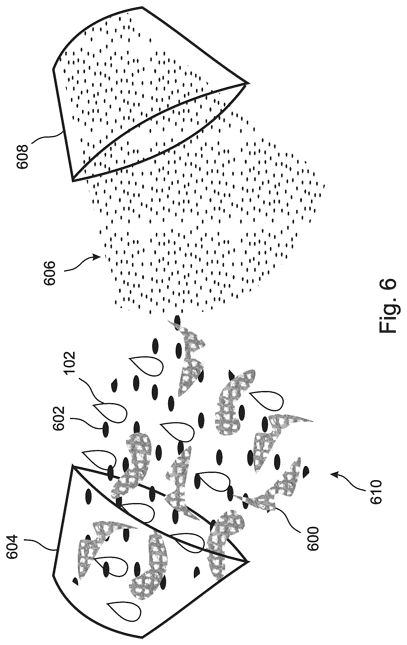 Patent US12350533 Figure 7 – Biodegradable SAP-containing pellets applicable to vegetation for fire protection and suppression